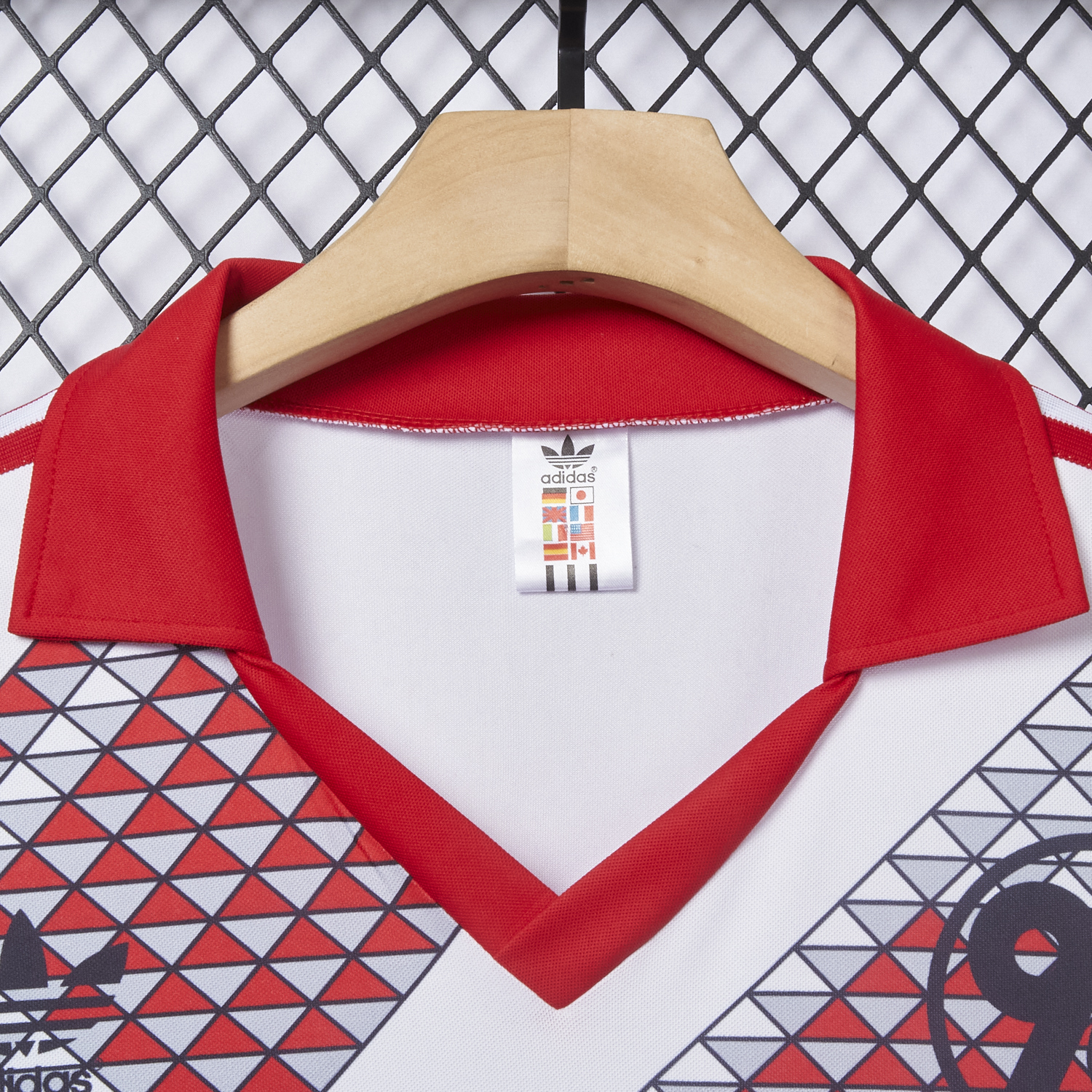 AlphaJersey-Retro Hannover 96 1988-91 White Commemorative Jersey