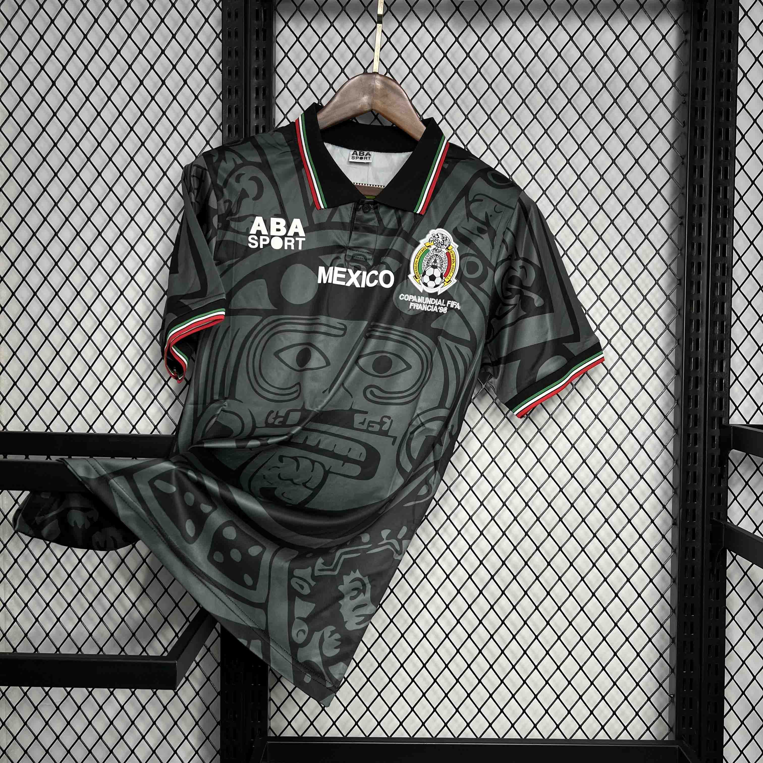 AlphaJersey-Retro Mexico 1998 Third Jersey