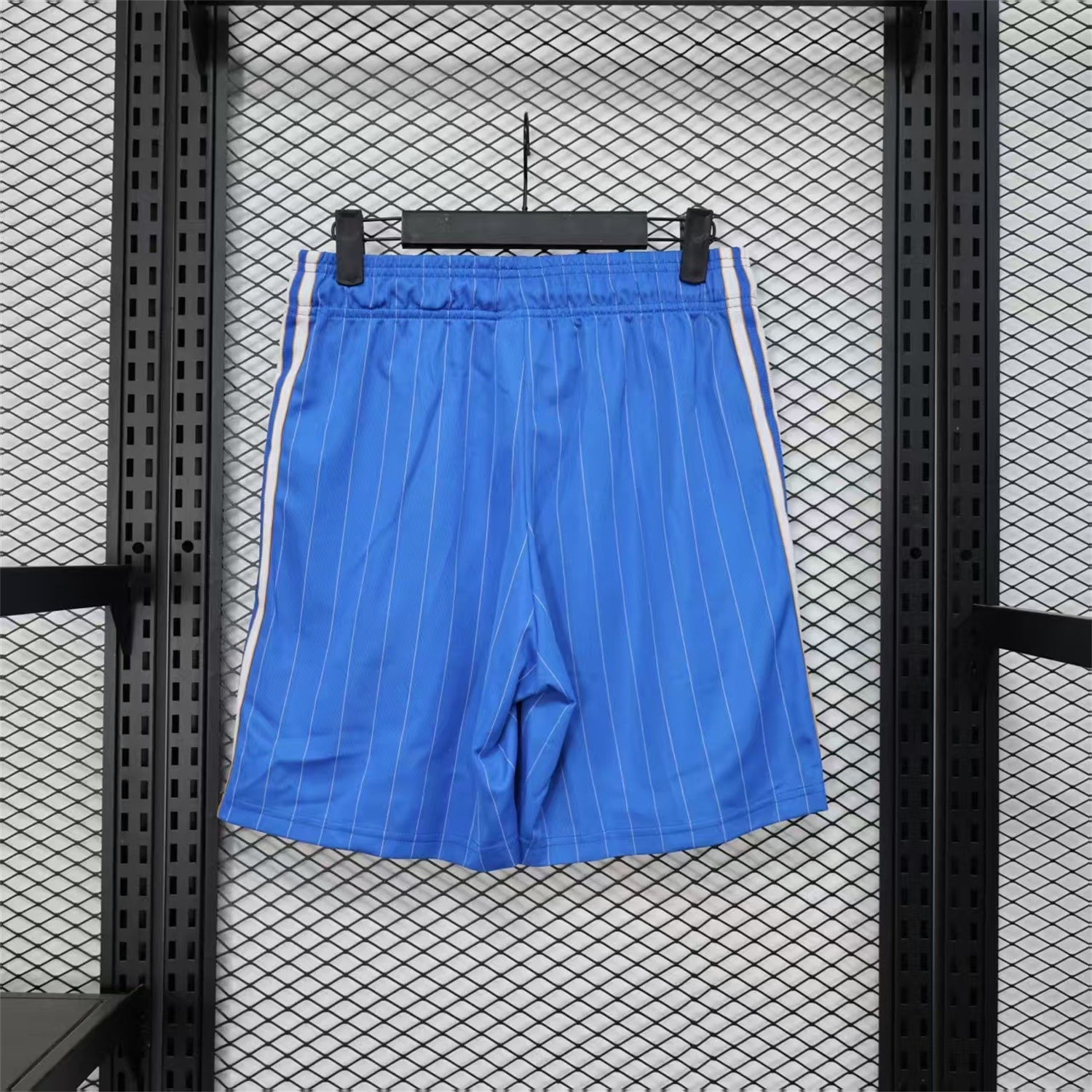 AlphaJersey-Real Madrid 25-26 Trefoil Blue Travel Shorts - Player Version