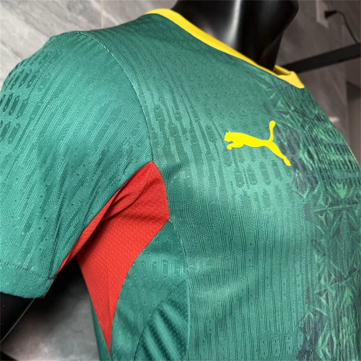 AlphaJersey-Senegal 2026 Away Green Jersey - Player Version