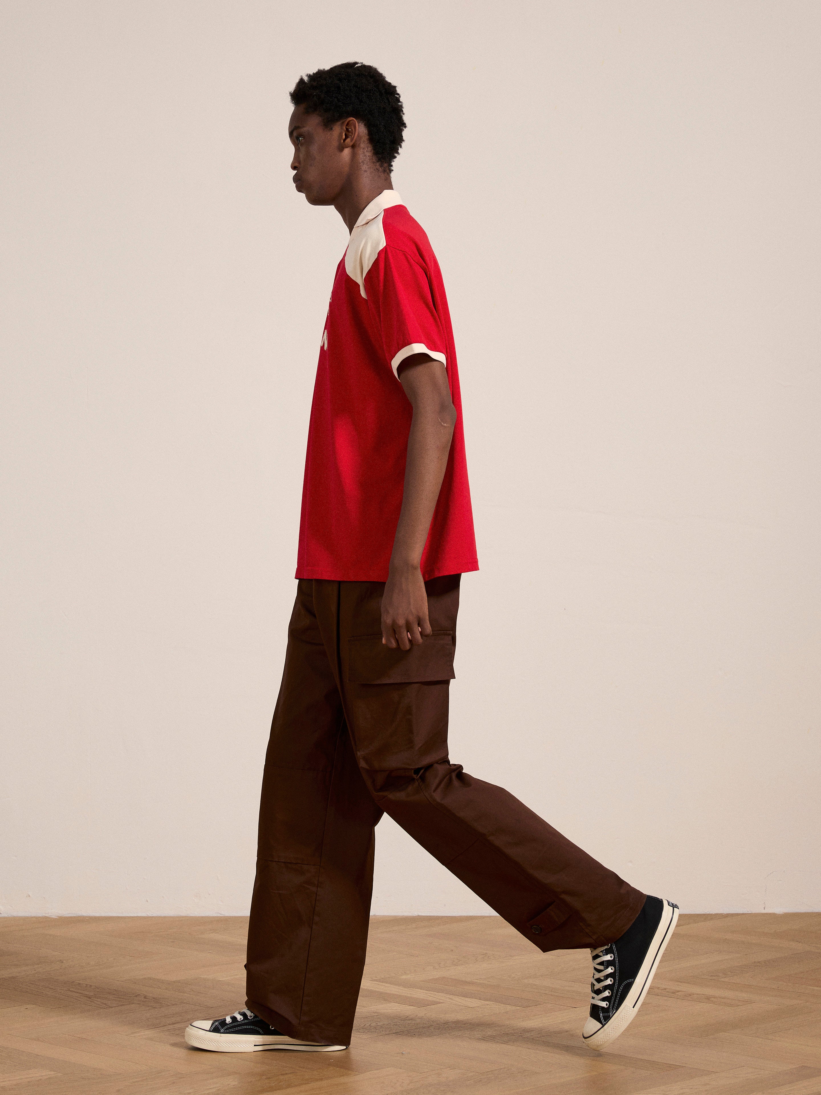 Goji Red Jersey | Modern Menswear by yycbvcnbmmnbm