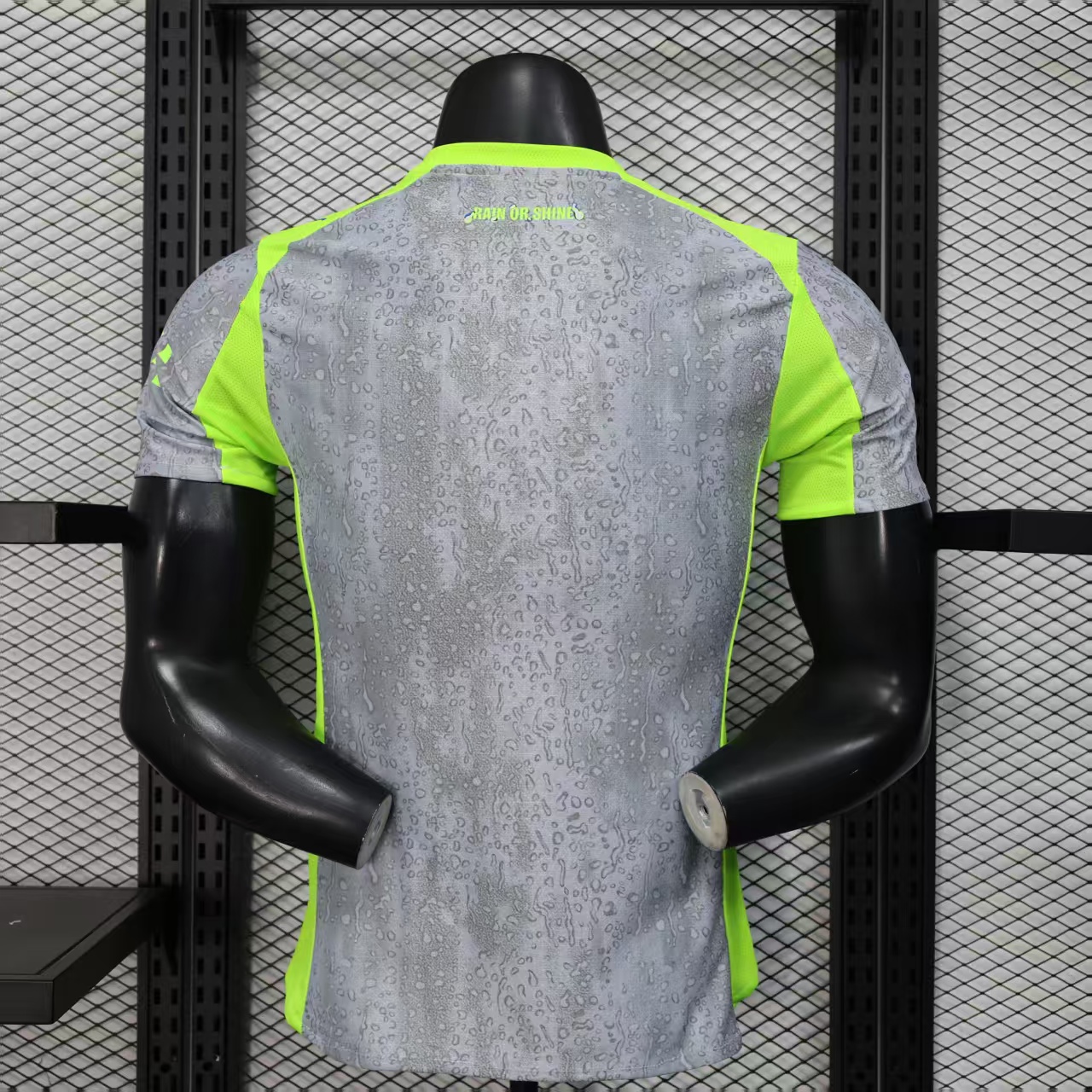 AlphaJersey-Manchester City 25-26 Third Grey Green Jersey - Player Version