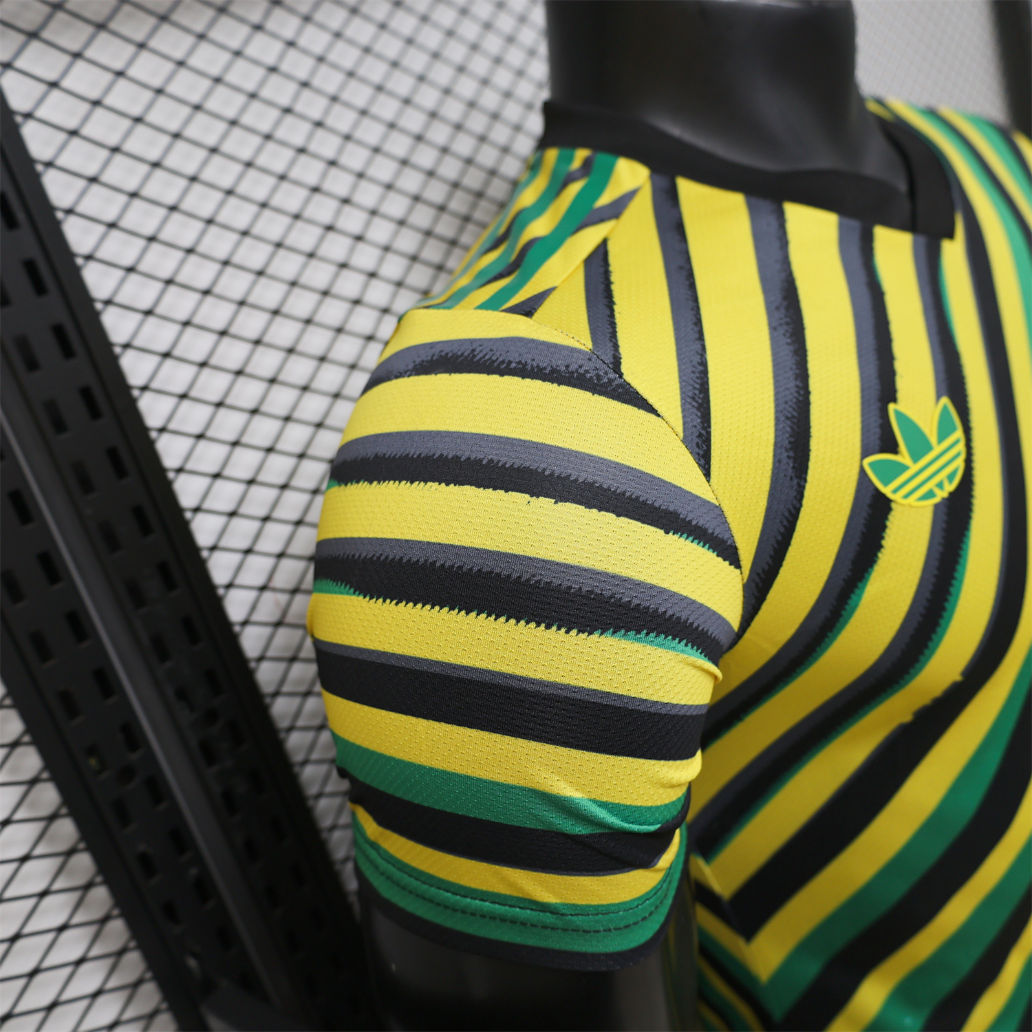 AlphaJersey-Jamaica 2026 Yellow-Green Twill Jersey - Player Version
