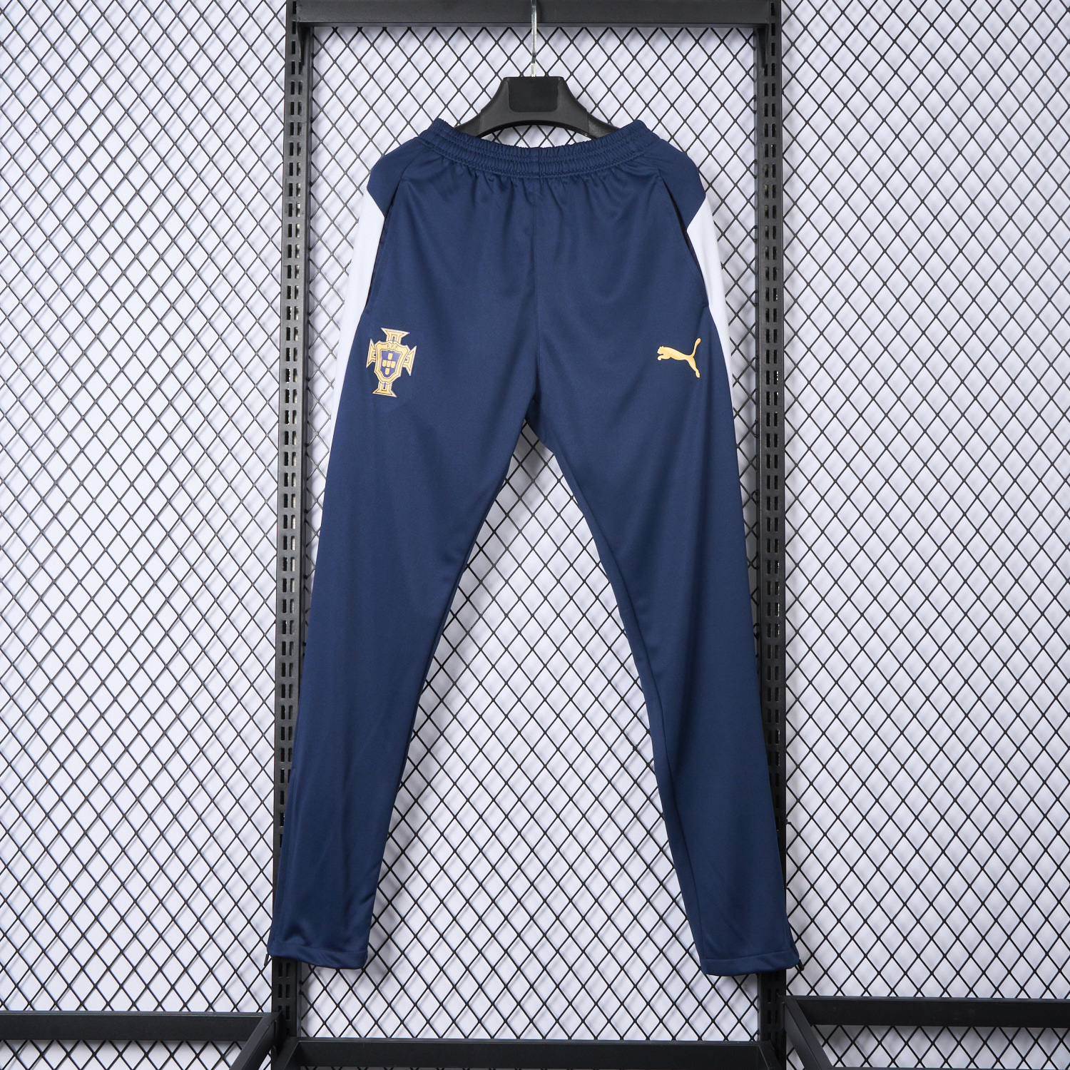 AlphaJersey-Portugal 25-26 Navy Blue Training Pants - Player Version