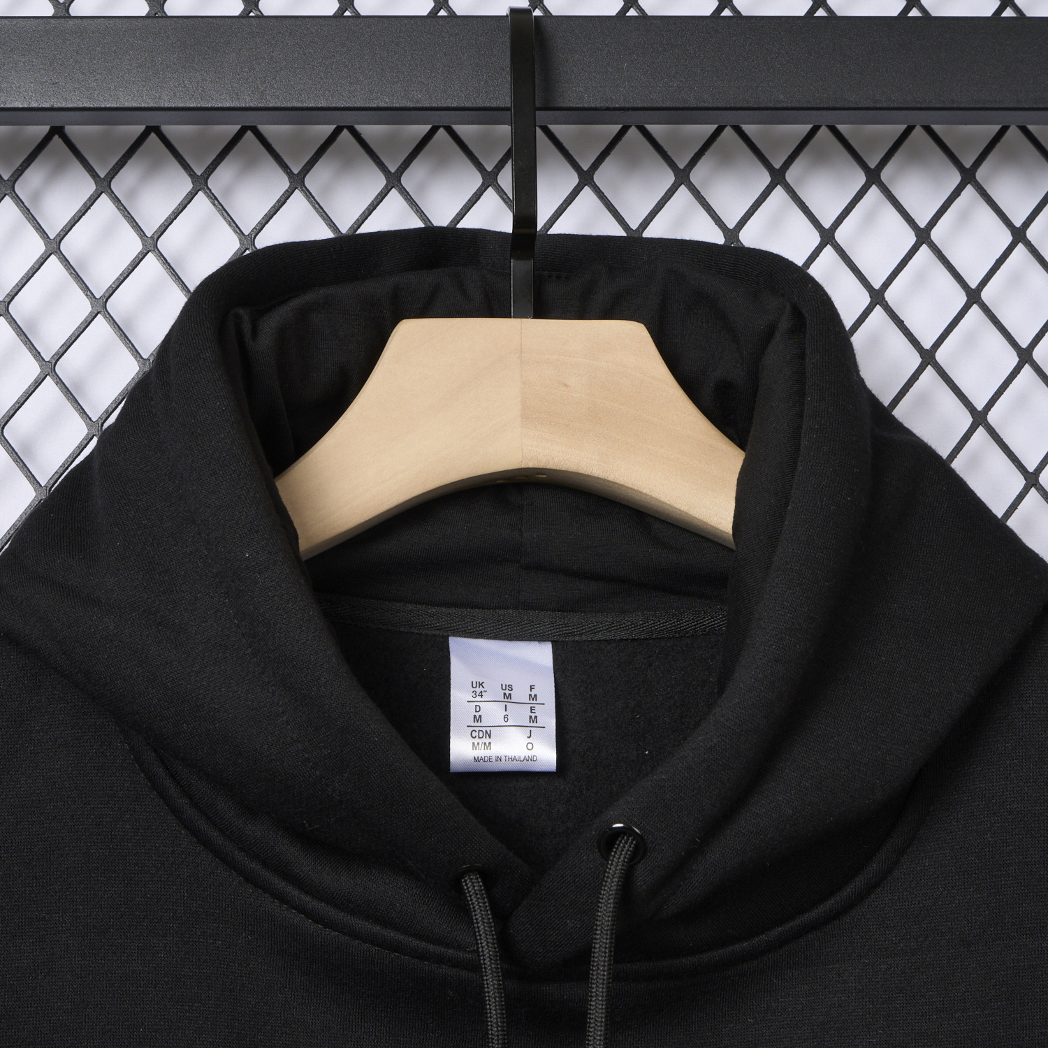 AlphaJersey-Barcelona x Travis Scott Black Unisex Pullover Hoodie