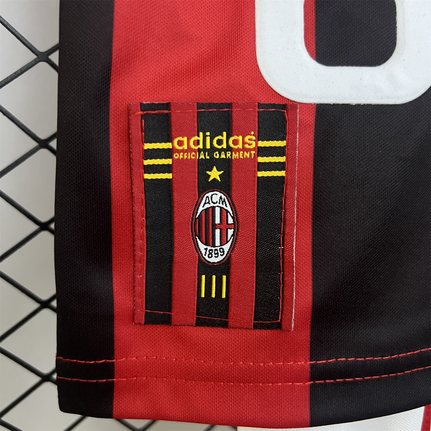 AlphaJersey-Retro AC Milan 1998-99 Home Kids Kit