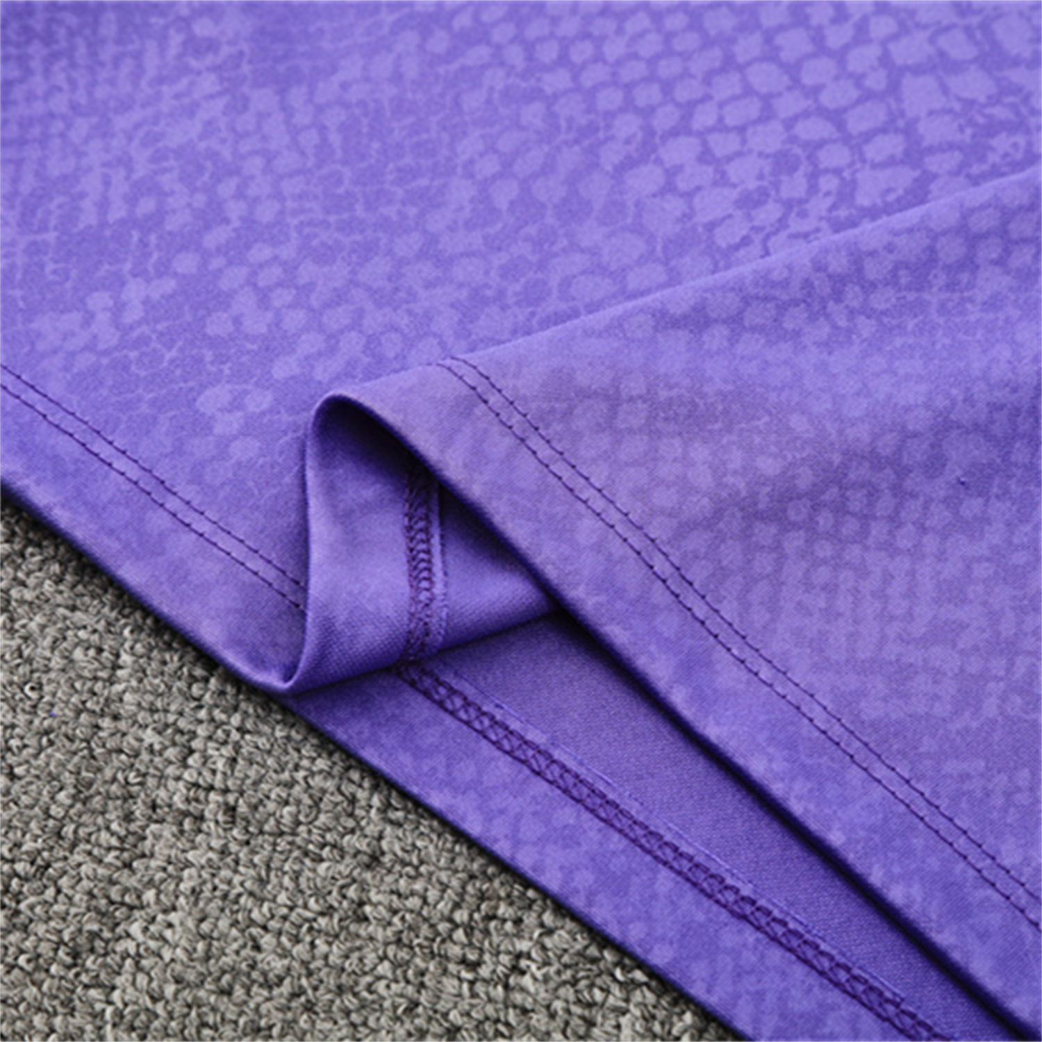 AlphaJersey-Barcelona 25-26 X KB Kids Long Sleeve Training Set - Purple Top & Black Pants