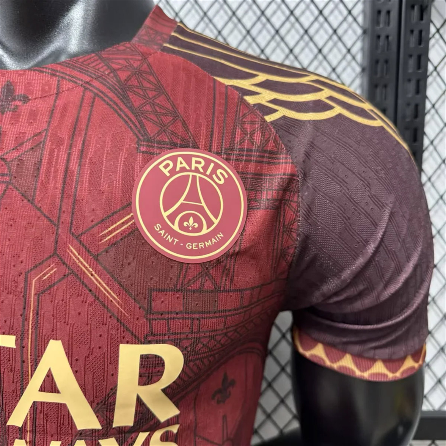 AlphaJersey-Paris Saint-Germain PSG 25-26 Red Eiffel Tower Concept Special Jersey - Player Version