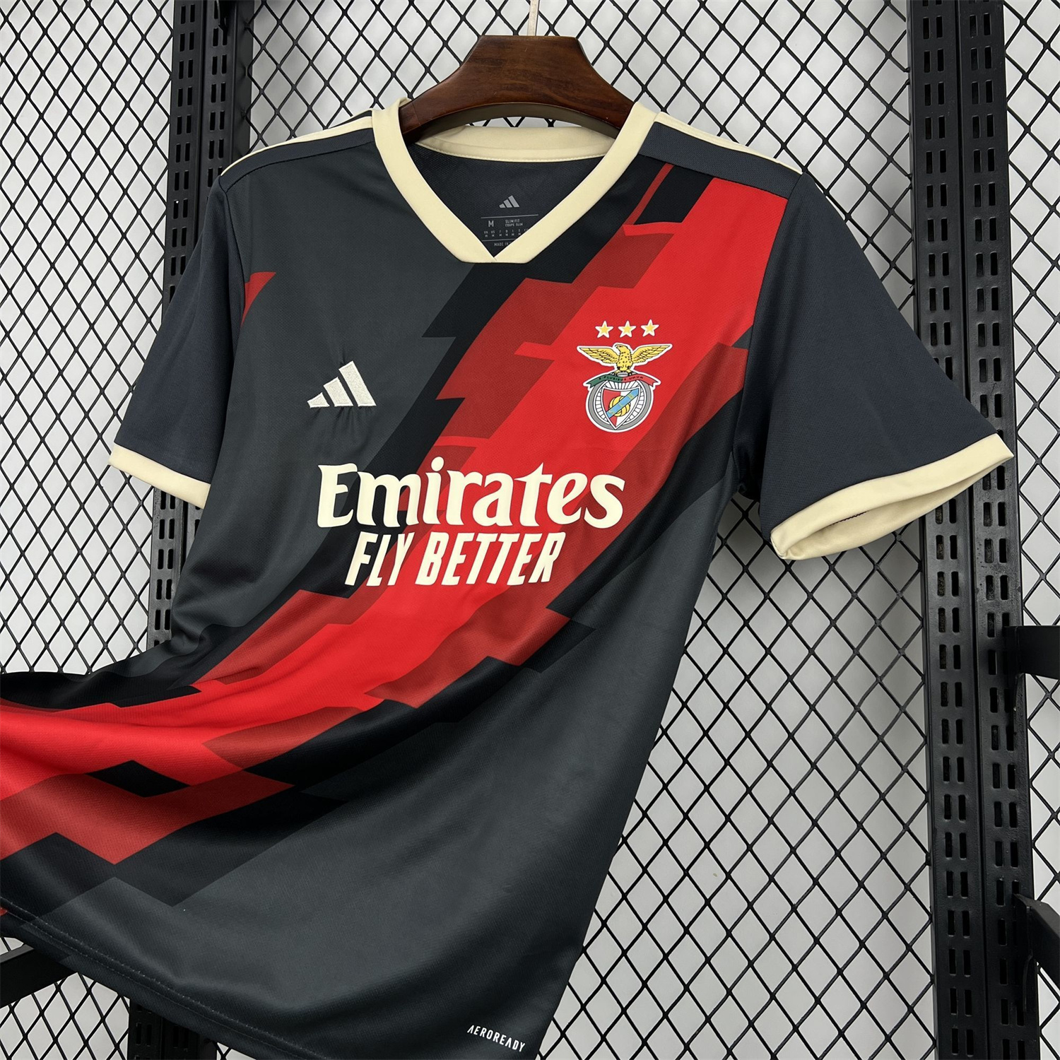 AlphaJersey-Benfica 25-26 Red And Grey Special Jersey - Fans Version