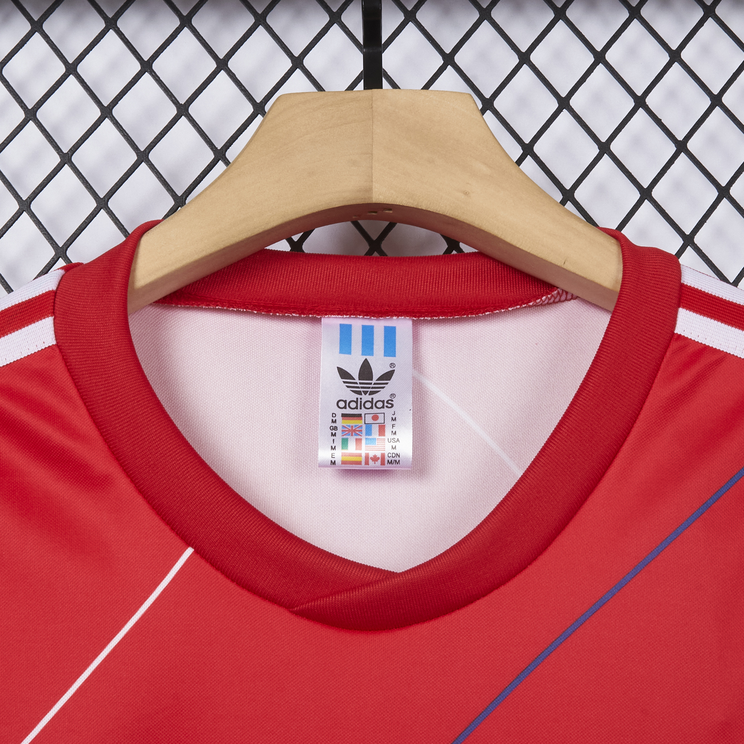 AlphaJersey-Retro Bayer 04 Leverkusen 1987-88 Home Red Jersey