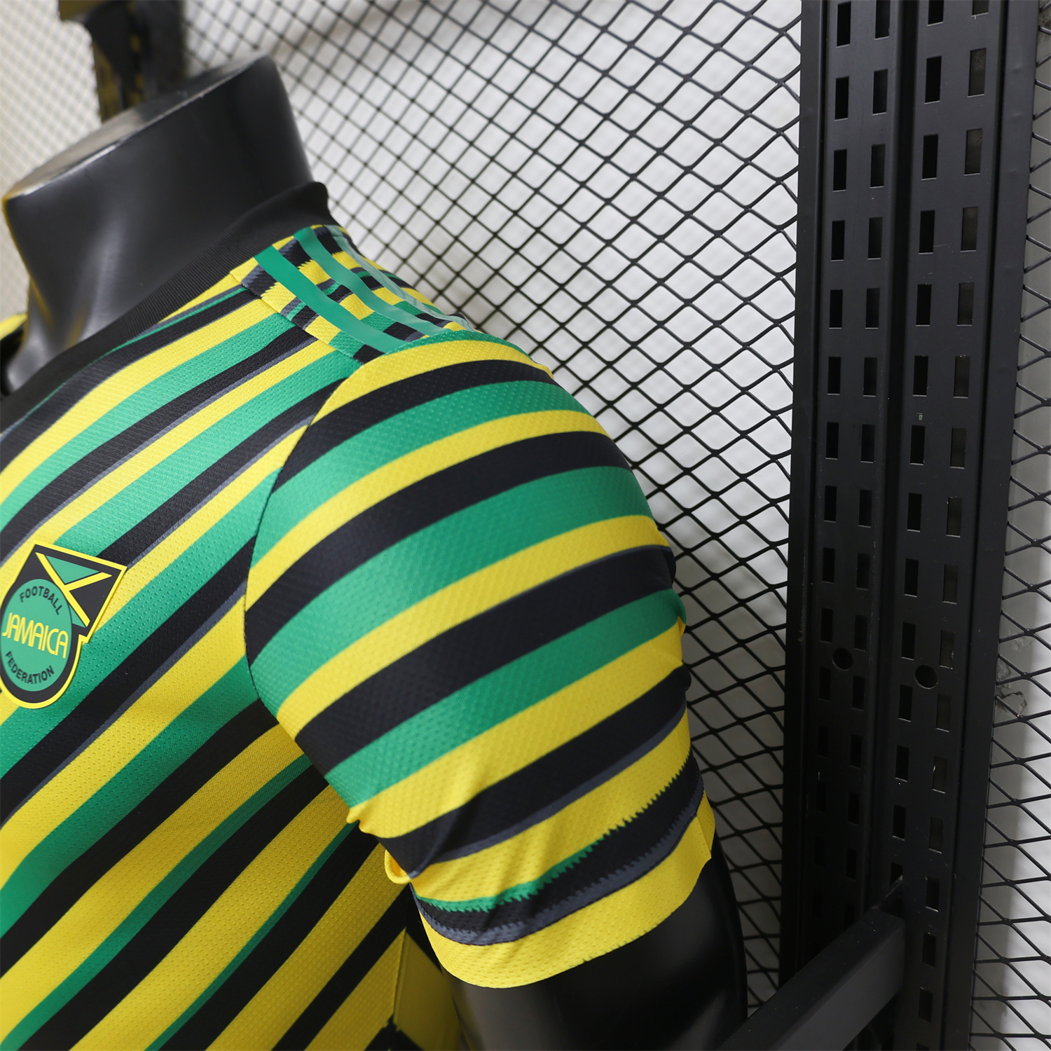 AlphaJersey-Jamaica 2026 Yellow-Green Twill Jersey - Player Version