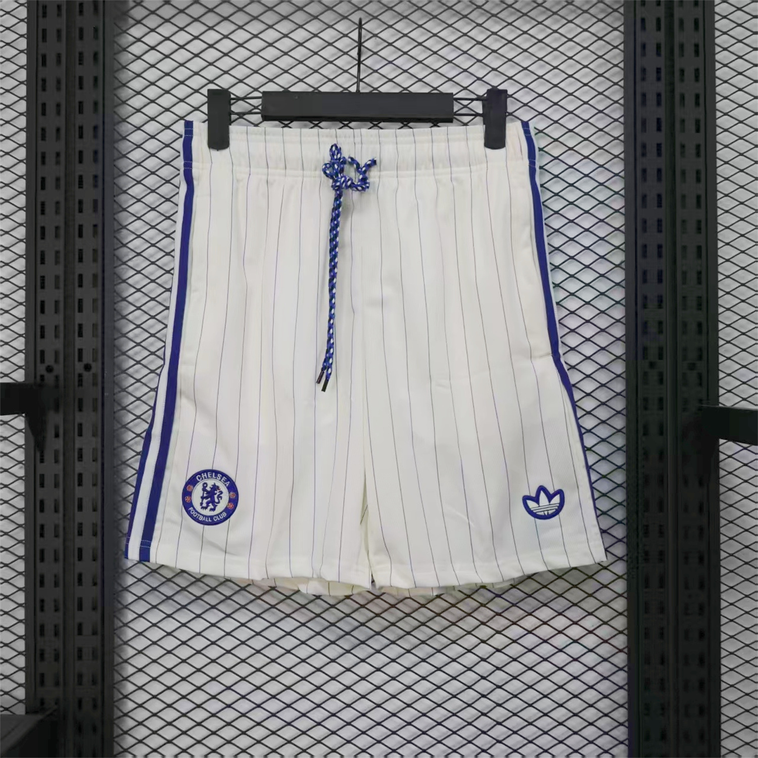 AlphaJersey-C.H.E.L.S.E.A 25-26 Trefoil White Travel Shorts - Player Version