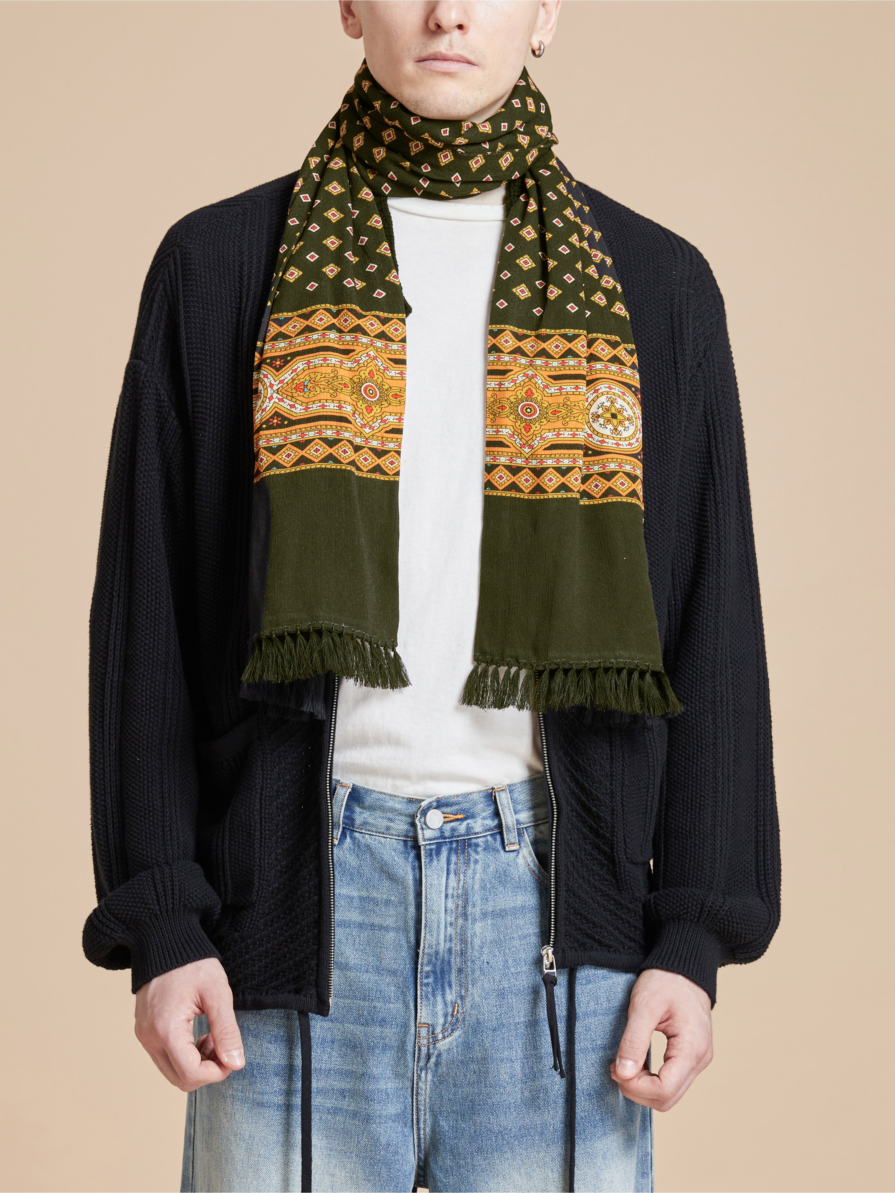 Greener Pastures Scarf | Modern Menswear by yycbvcnbmmnbm