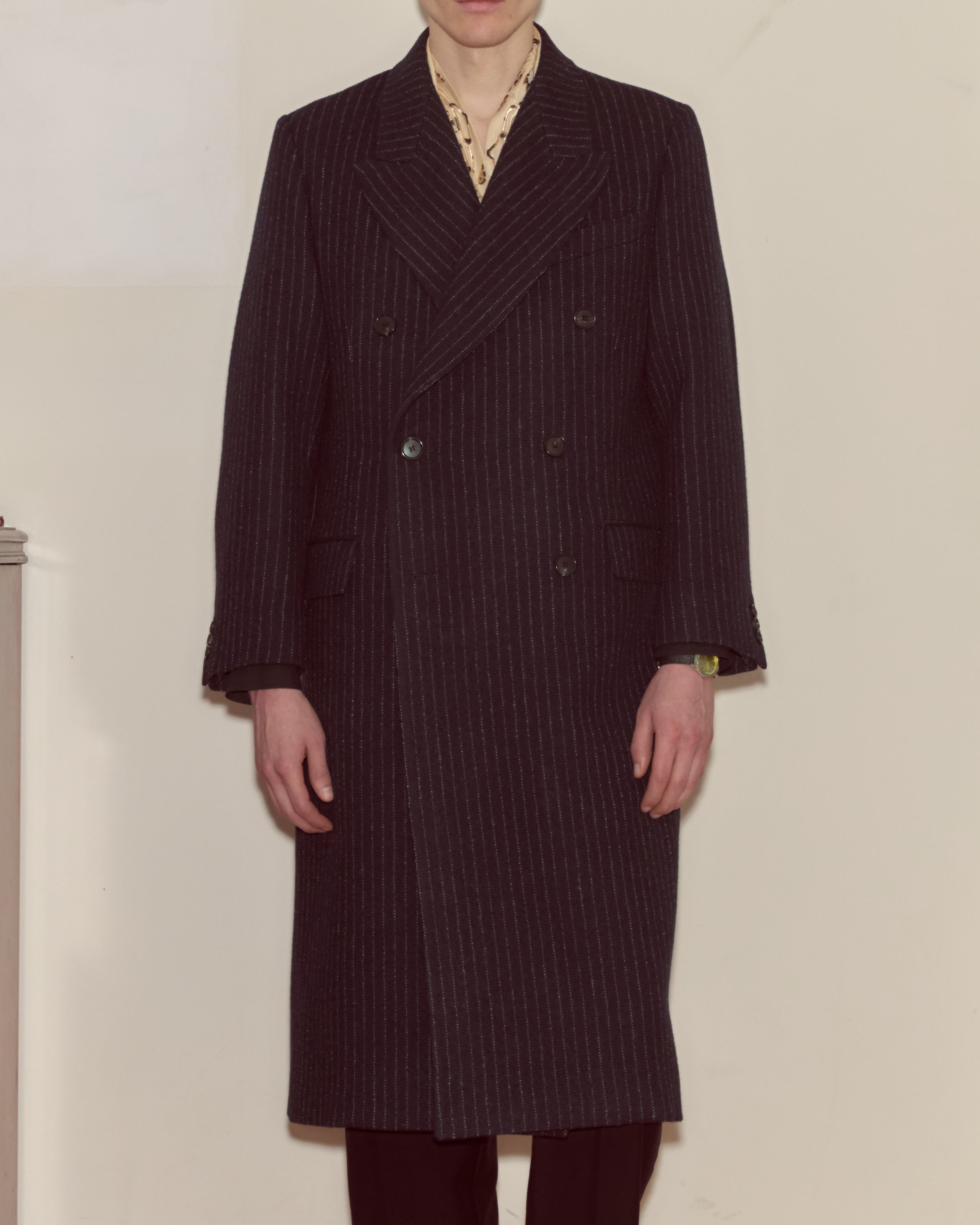 Waldorf Pinstripe Coat | Modern Menswear by yycbvcnbmmnbm