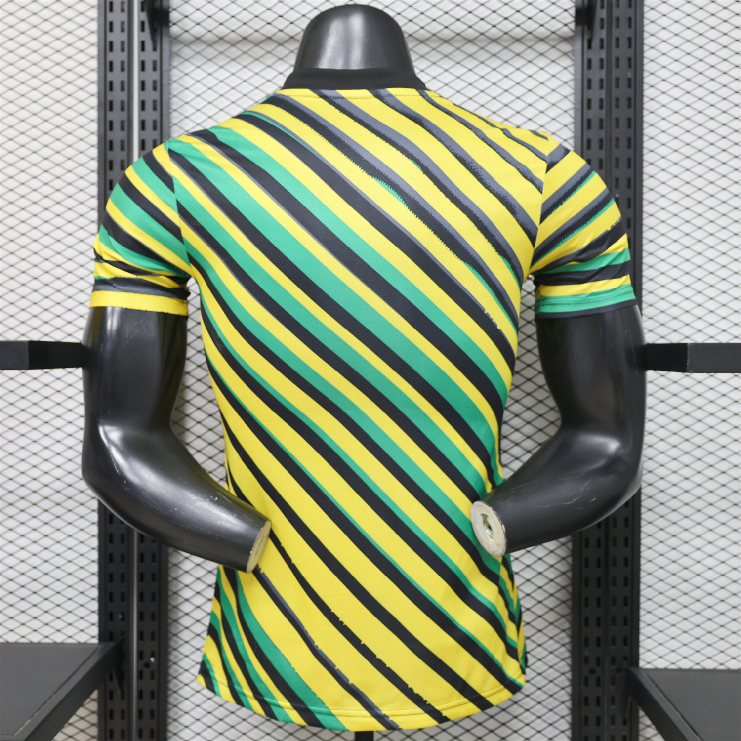 AlphaJersey-Jamaica 2026 Yellow-Green Twill Jersey - Player Version