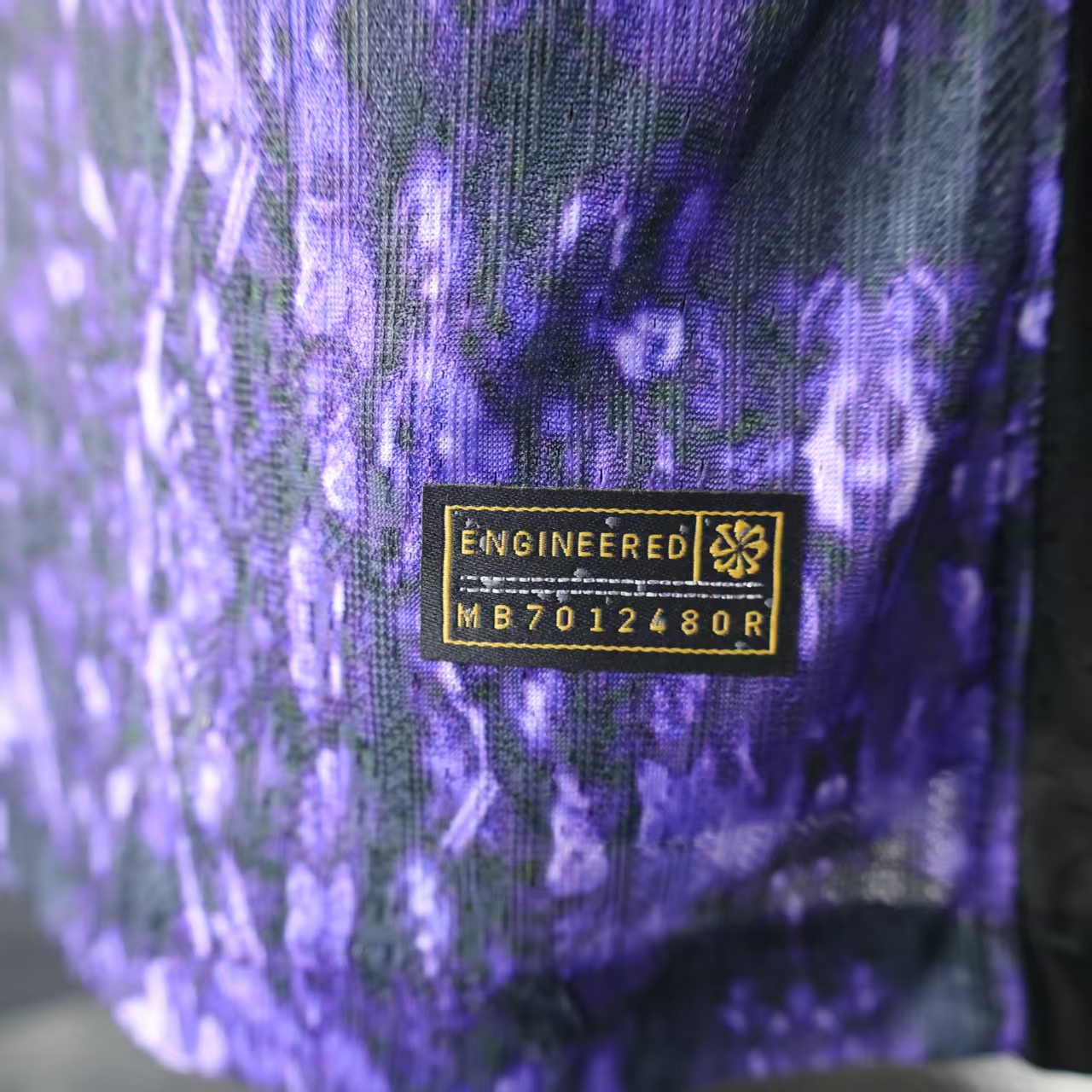 AlphaJersey-Barcelona 25-26 Purple Rock Pattern Jersey - Player Version
