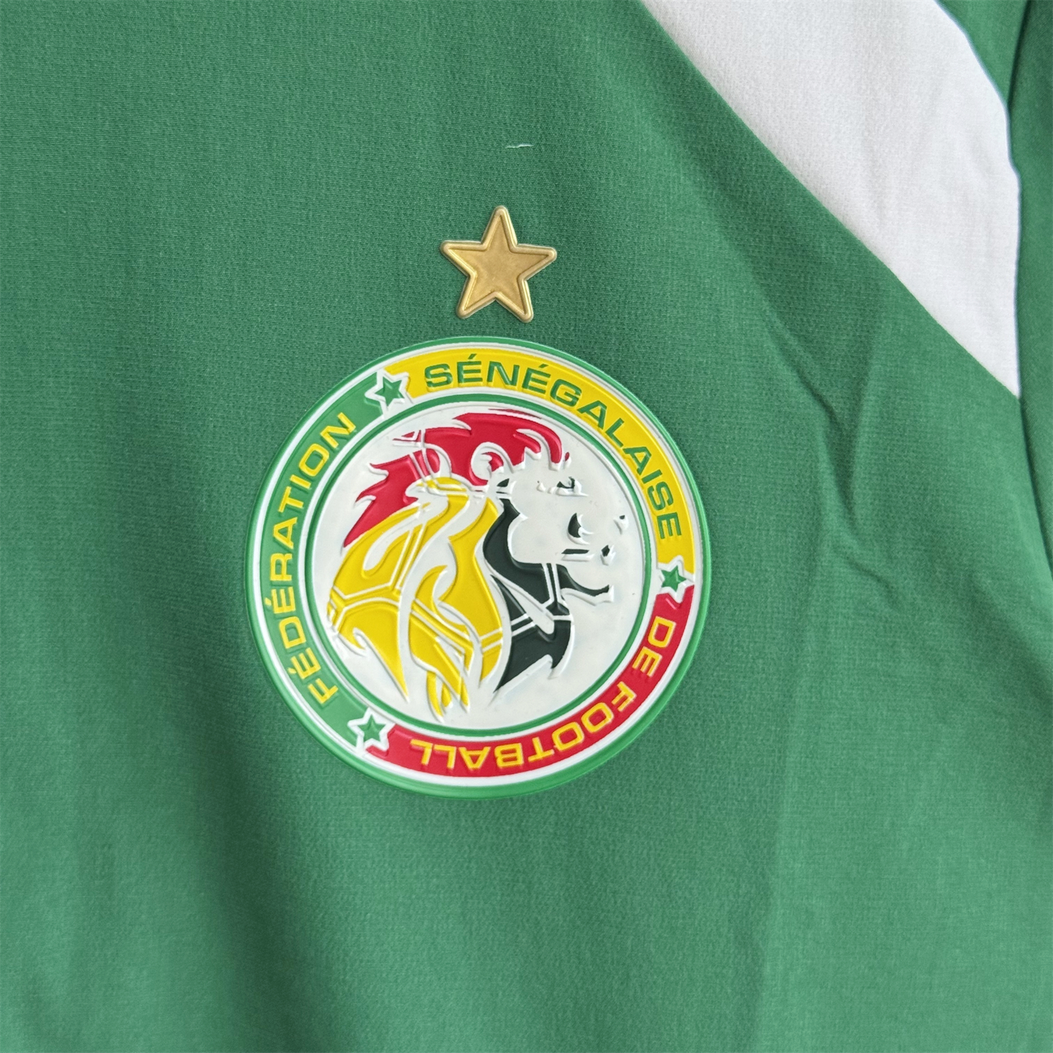 AlphaJersey-Senegal 2026 Windbreaker Training Set - Green Top and Pants