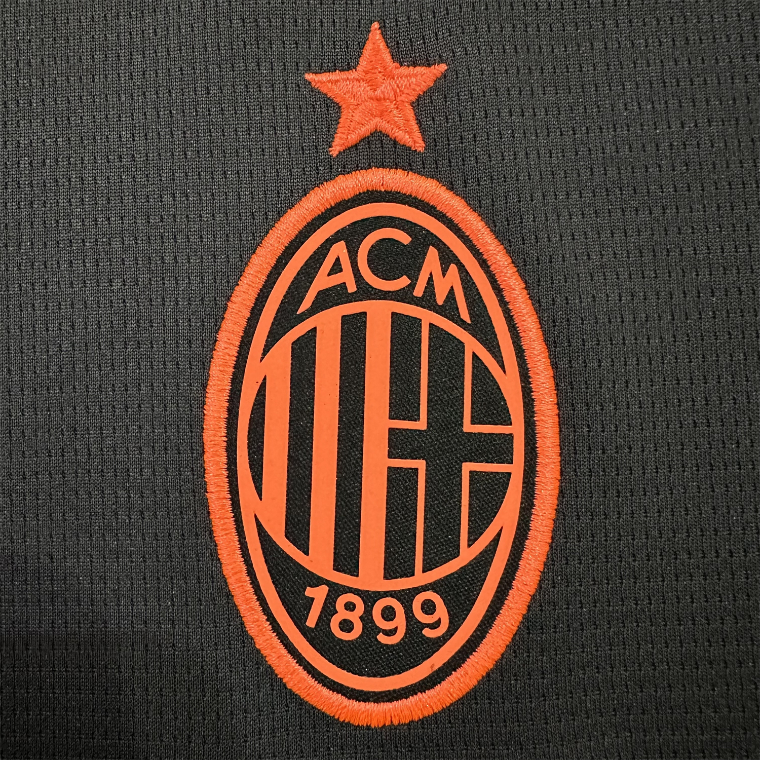 AlphaJersey-AC Milan 26-27 Third Black Jersey - Fans Version