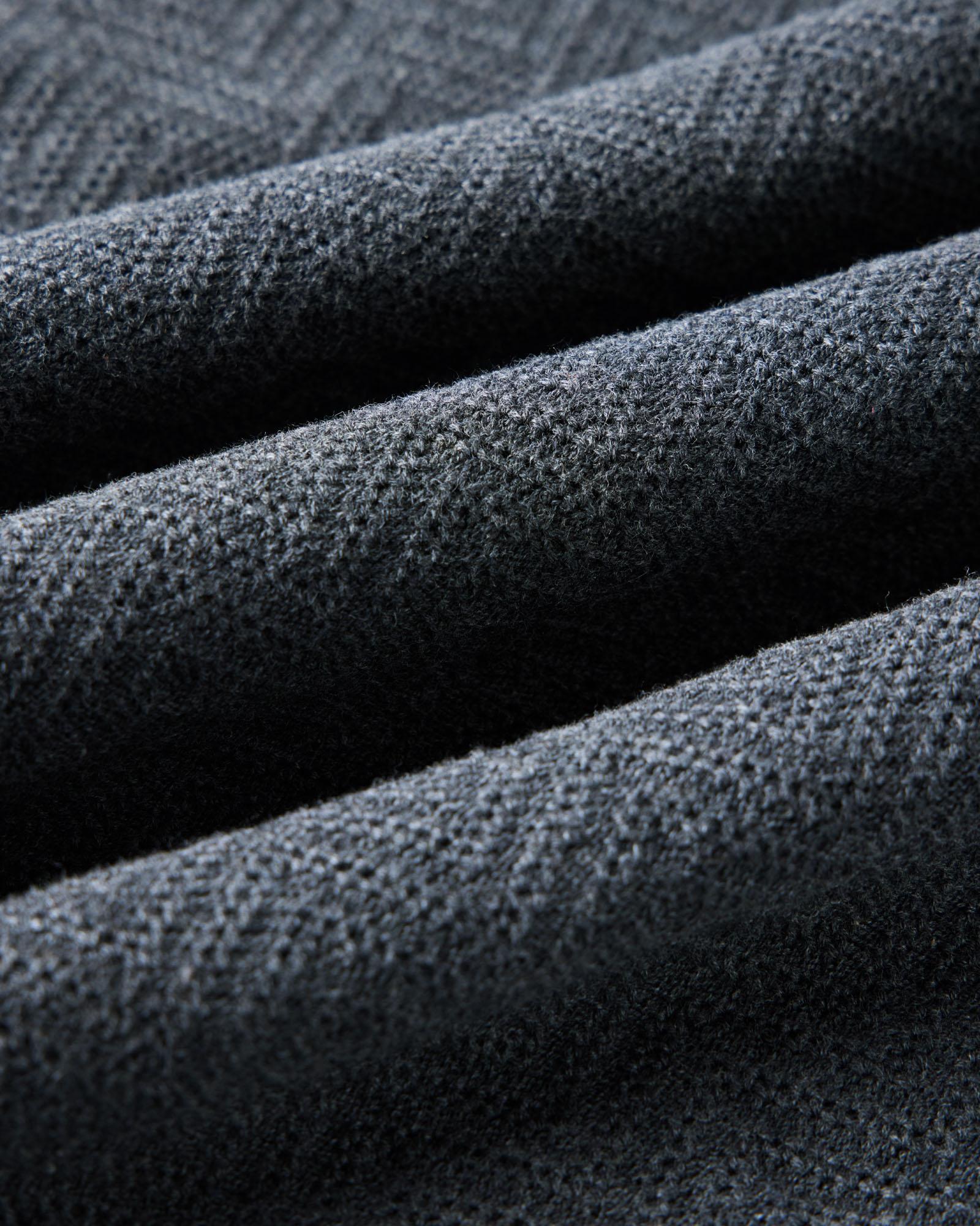 The Button Down Polo in Charcoal Herringbone | Modern Menswear by yycbvcnbmmnbm