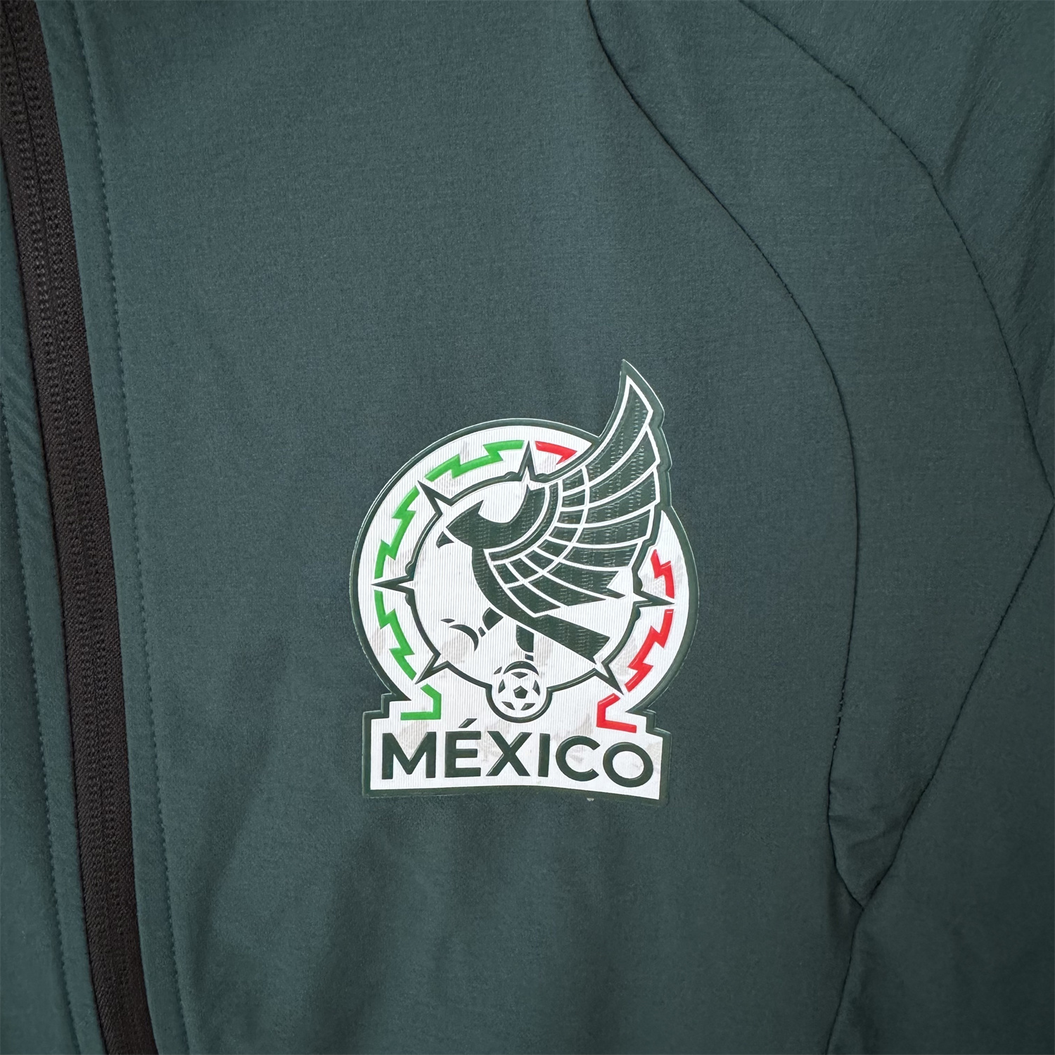 AlphaJersey-Mexico 2026 Windbreaker Training Set - Deep Green Top and Pants