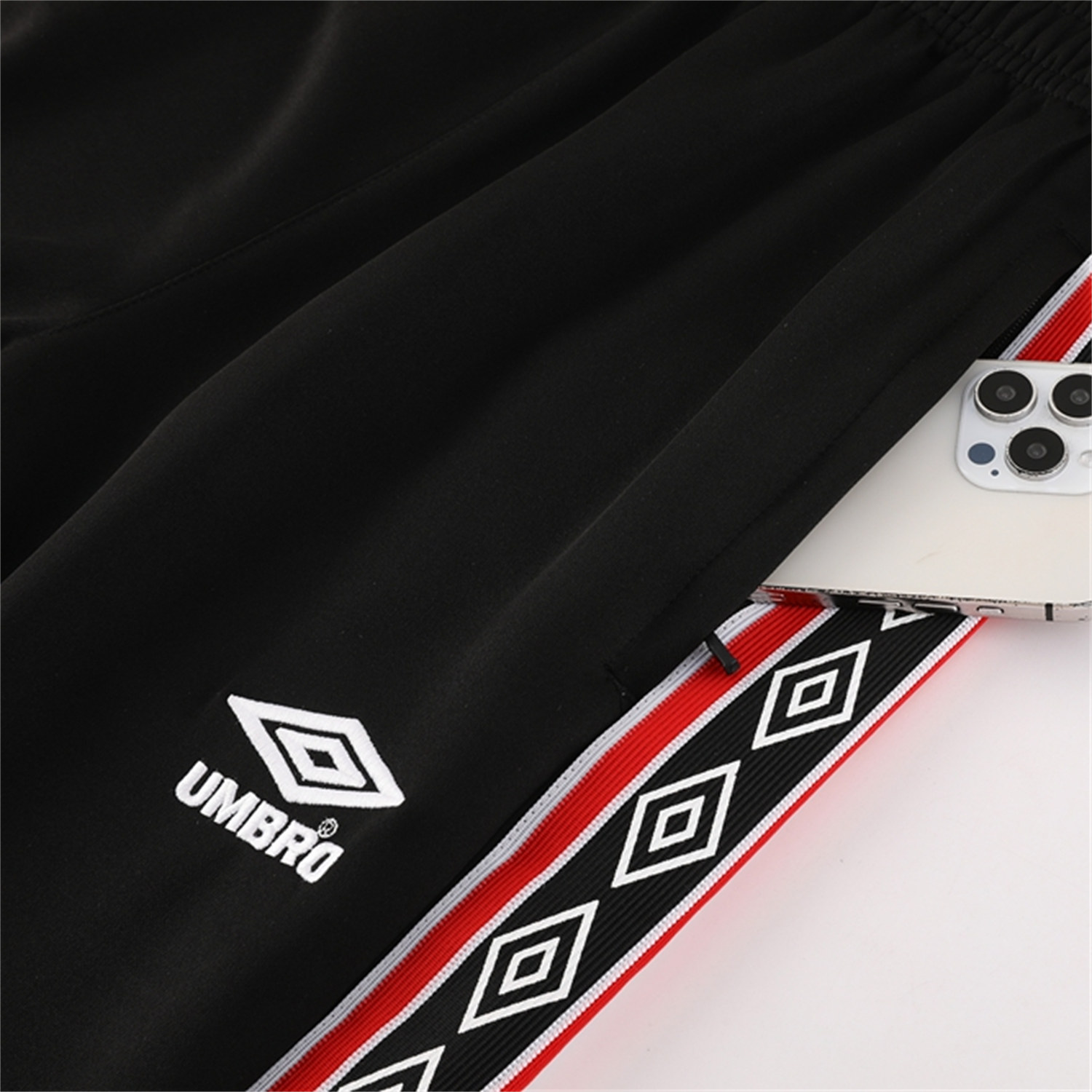 AlphaJersey-Manchester United 25-26 Throwback 98-99 Style Jacket Training Tracksuit - Black