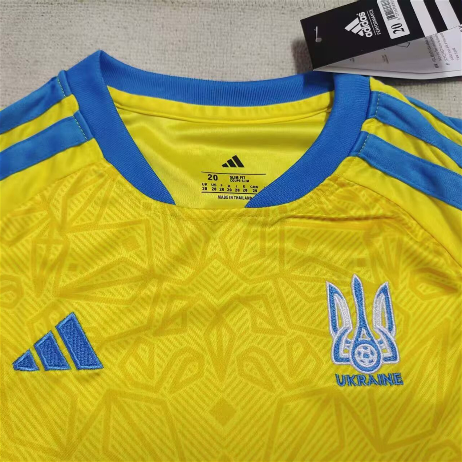 AlphaJersey-Ukraine 2026 Home Kids Kit