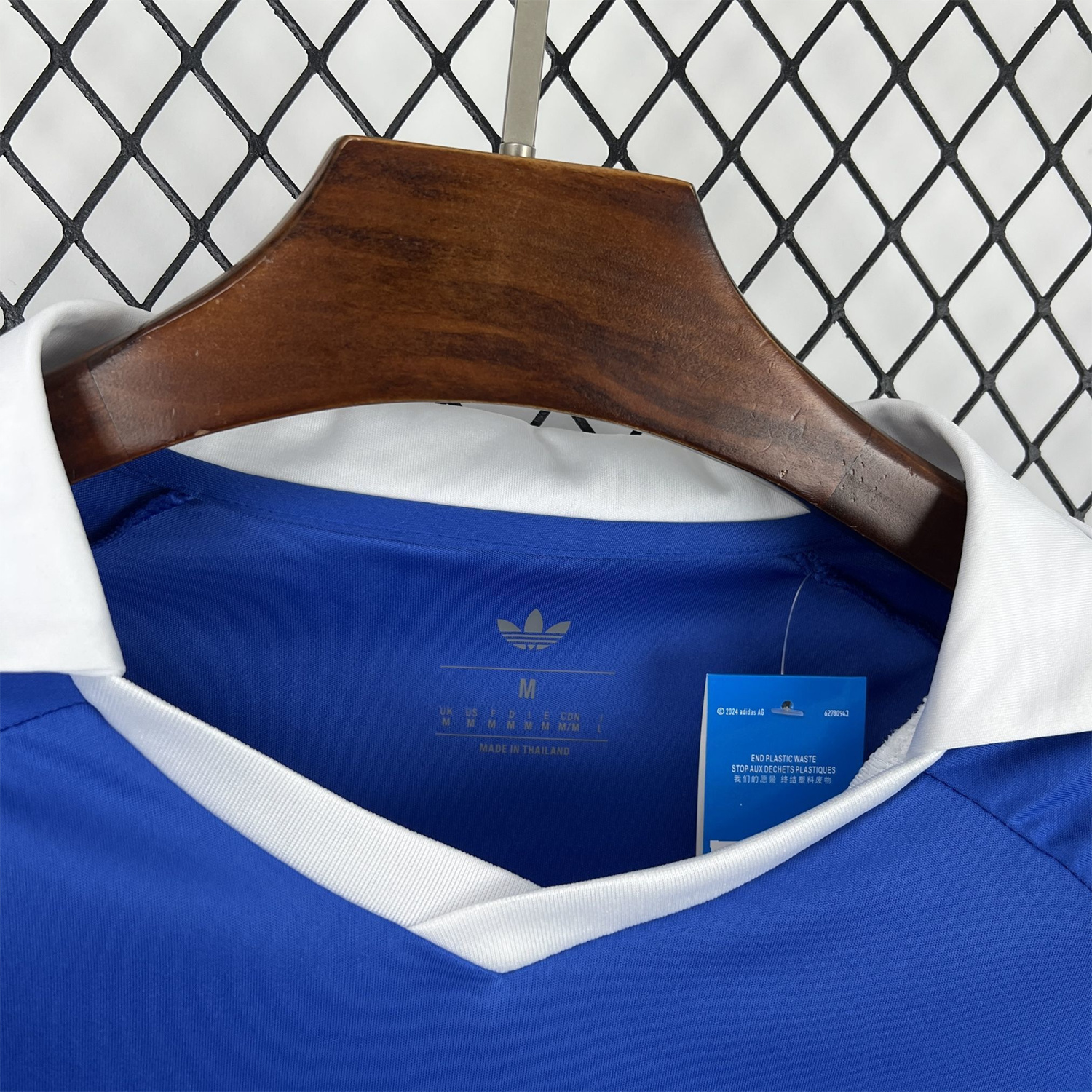 AlphaJersey-Real Zaragoza 25-26 Retro Style Blue Polo Jersey - Fans Version