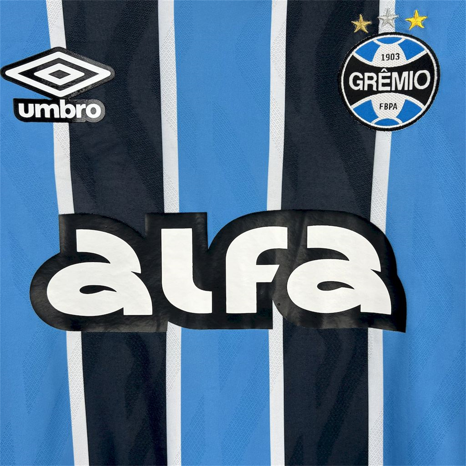 AlphaJersey-Gremio 25-26 Home Long Sleeves Jersey with Sponsor - Fans Version