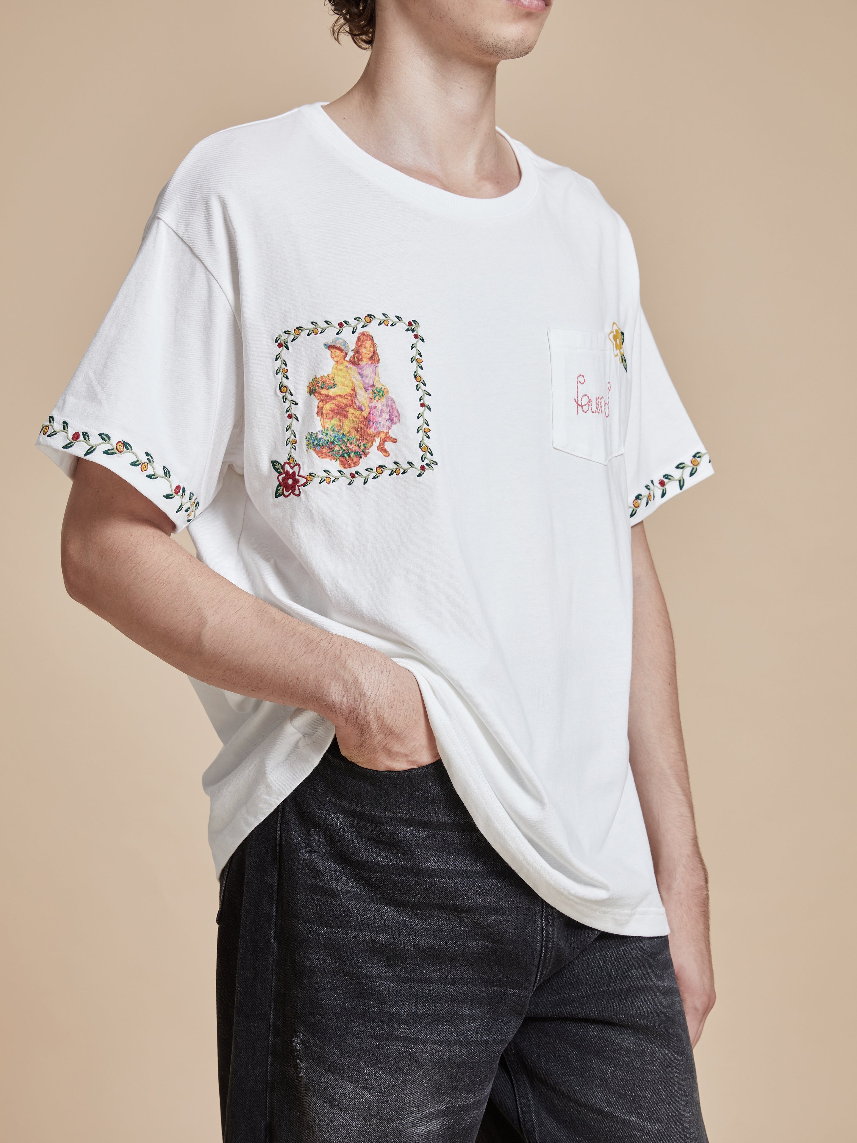 Flower Children Tee | Modern Menswear by yycbvcnbmmnbm