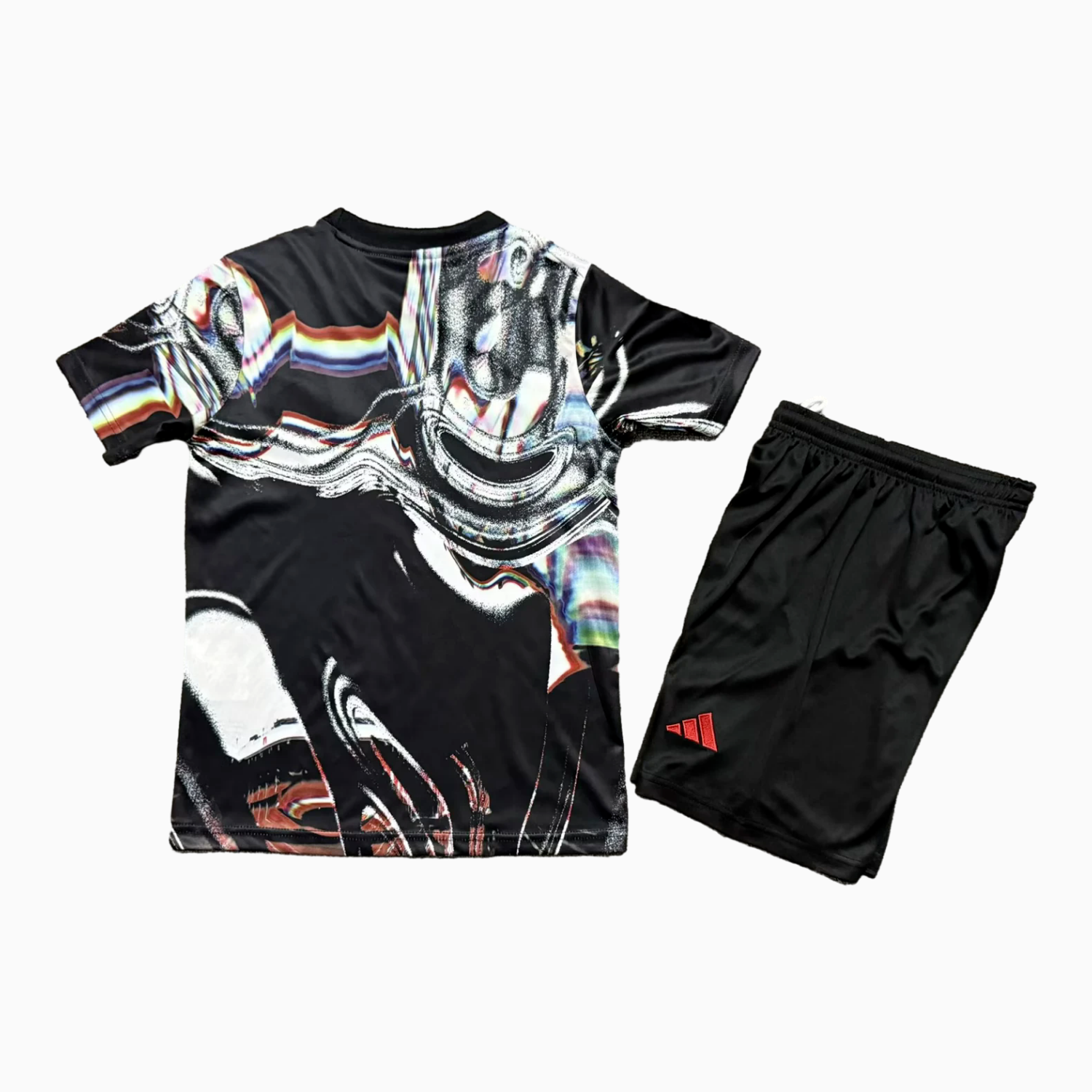 AlphaJersey-Manchester United 25-26 Ripples Black Special Kids Kit