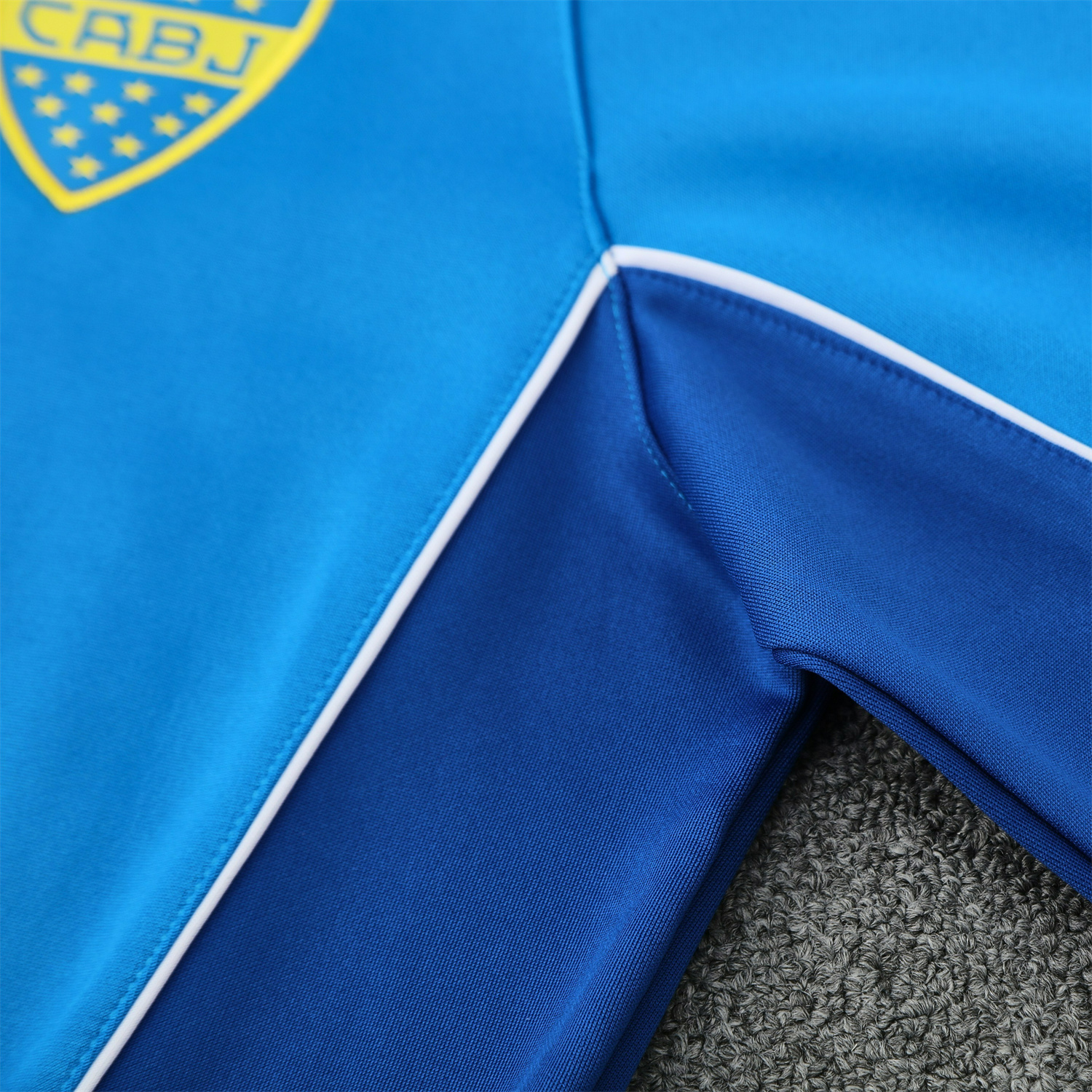 AlphaJersey-Boca Juniors 25-26 Jacket Training Tracksuit - Light Blue Jackets & Blue Pants