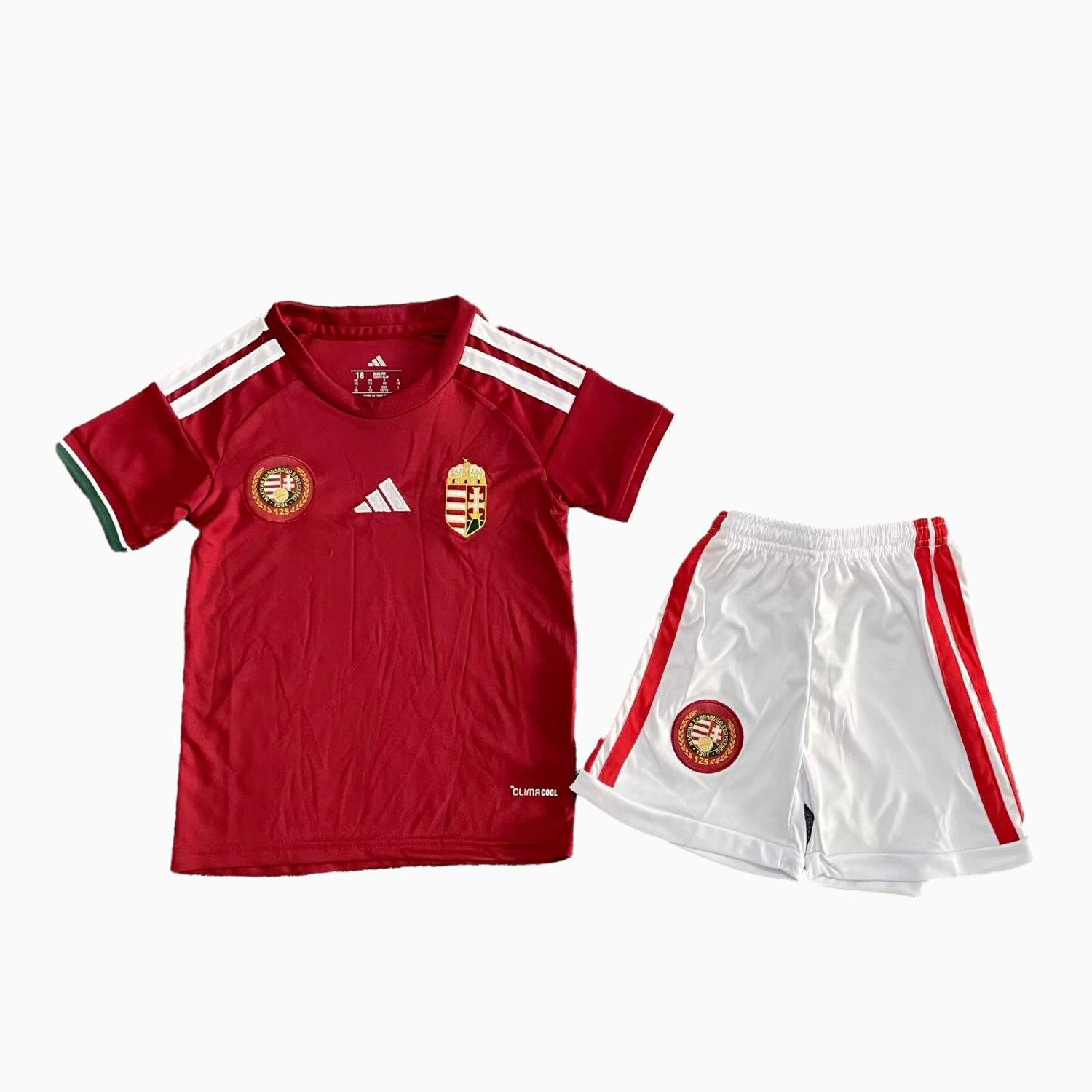 AlphaJersey-Hungary 2026 Home Red Kids Kit