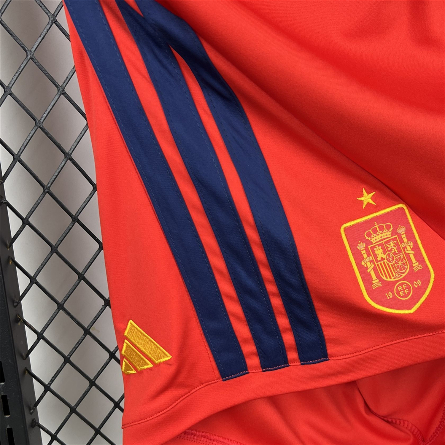 AlphaJersey-Spain 2026 Red Shorts - Fans Version