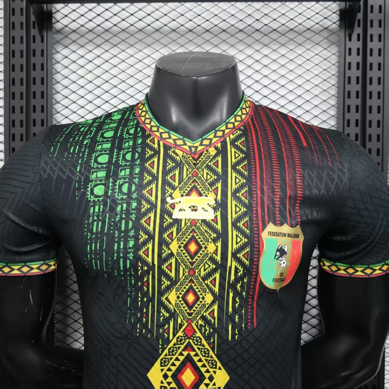 AlphaJersey-Mali 2026 Black Special Jersey - Player Version