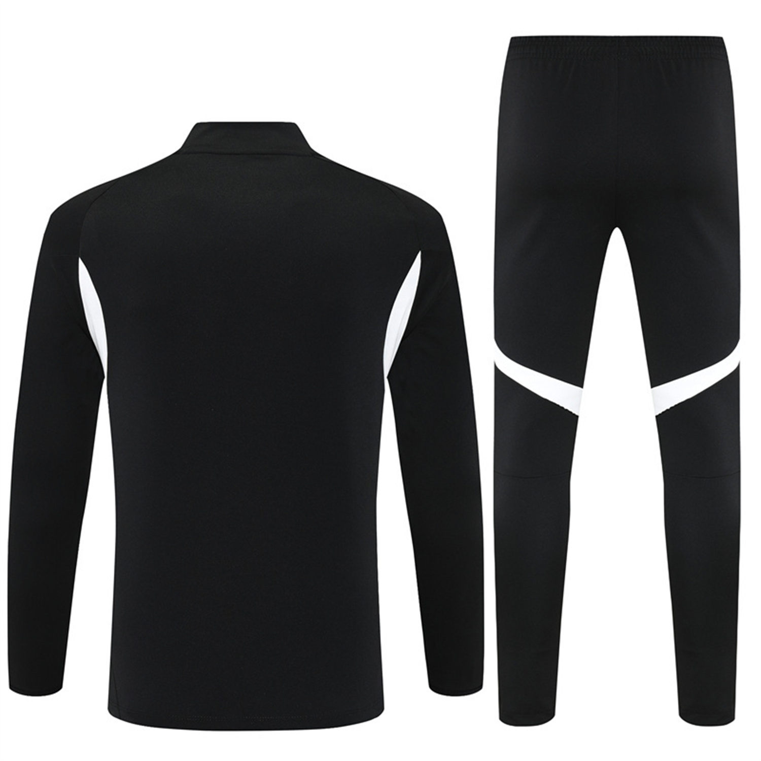 AlphaJersey-Liver.pool 25-26 Kids Long Sleeve Training Set - Black Top & Black Pants