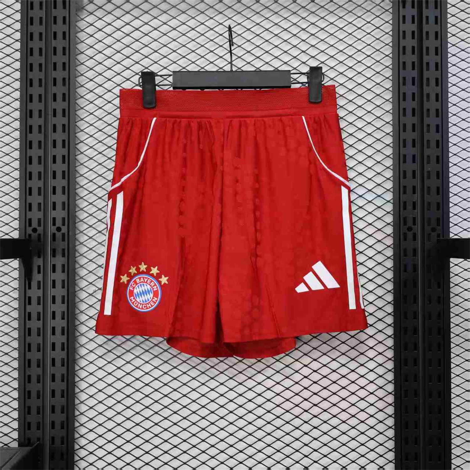 AlphaJersey-Bayern Munich 25-26 Home Red Shorts - Player Version