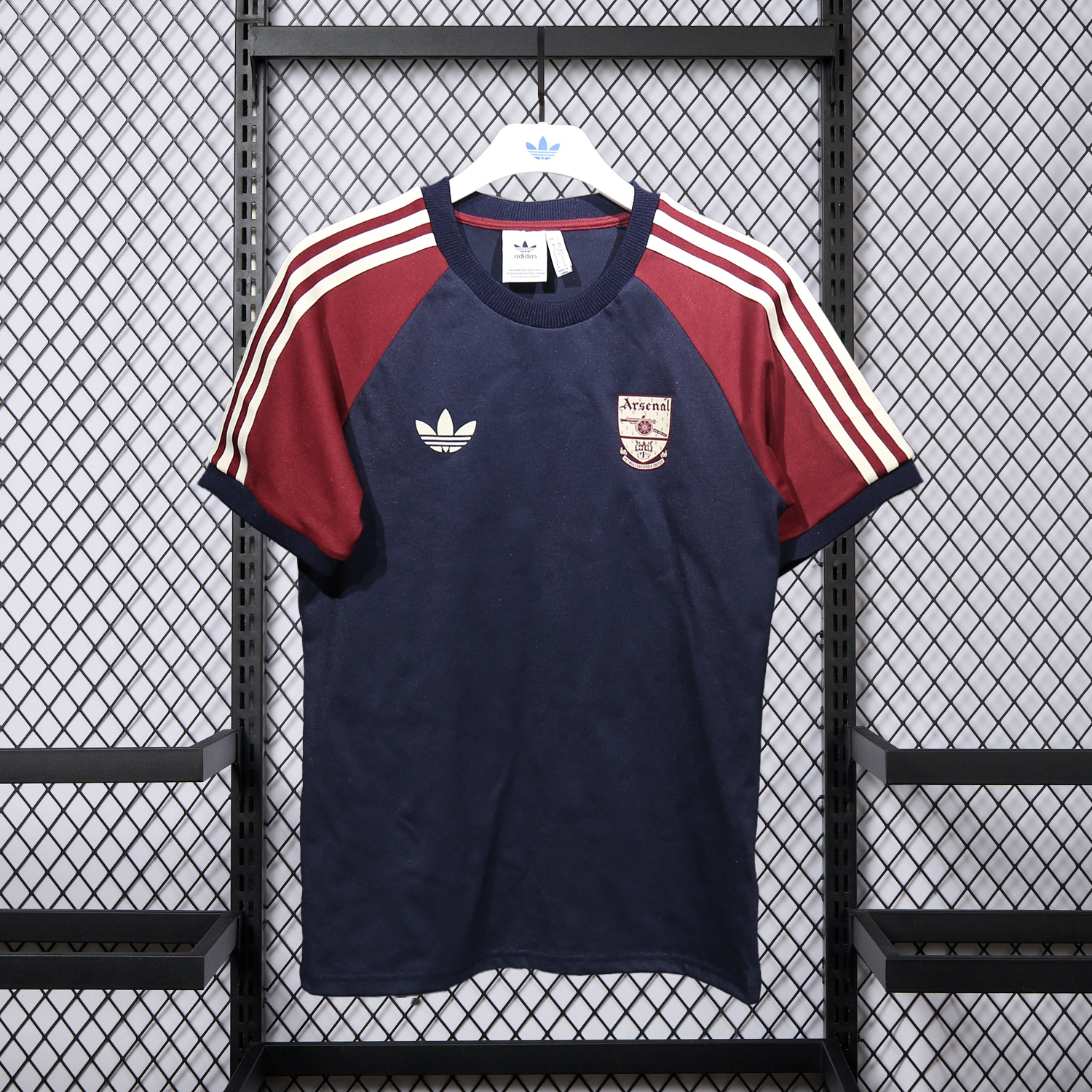 AlphaJersey-Arsenal 25-26 Vintage Originals Dark Blue T-shirts