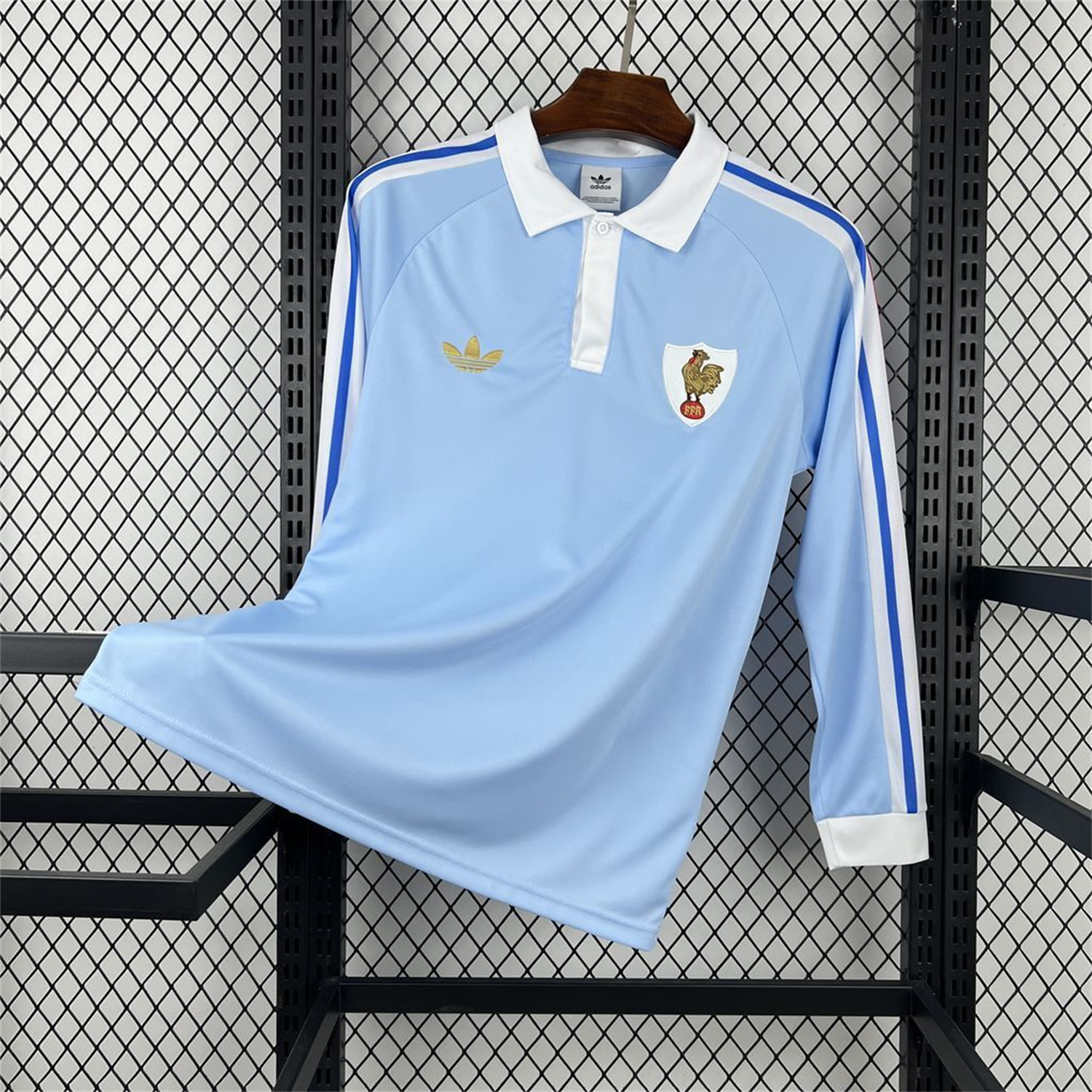 AlphaJersey-France 2026 Rugby 120th Anniversary Commemorative Long Sleeves Jersey - Fans Version
