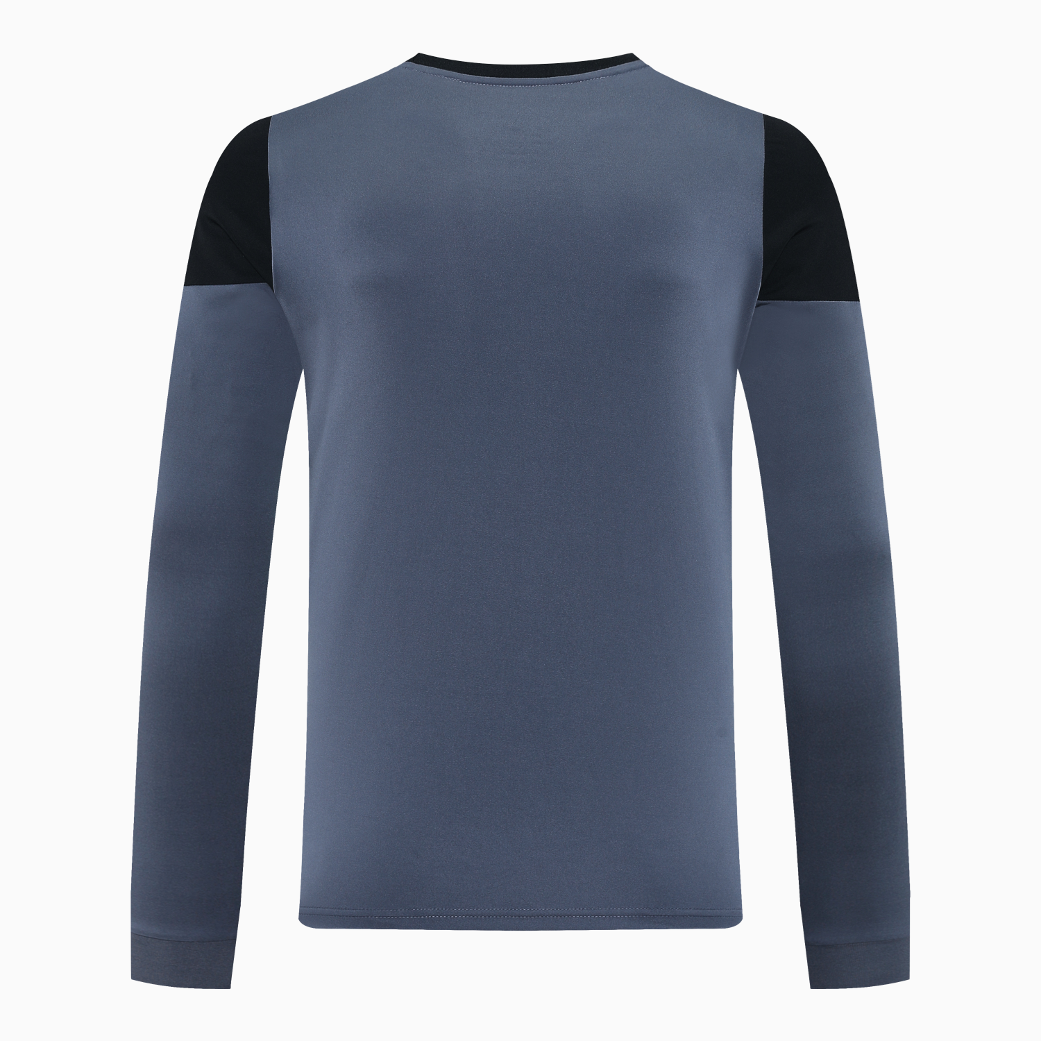 AlphaJersey-Real Madrid 25-26 Long-Sleeve Training Set - Deep Gray Top & Gray Shorts