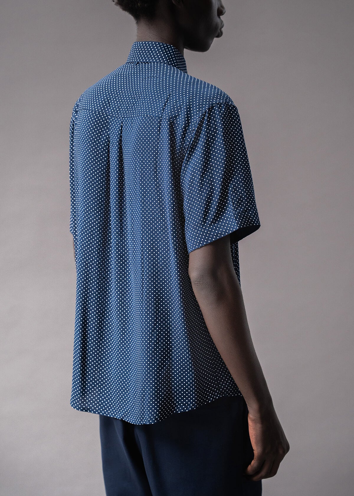 Silk Blend Polka Dot | Modern Menswear by yycbvcnbmmnbm