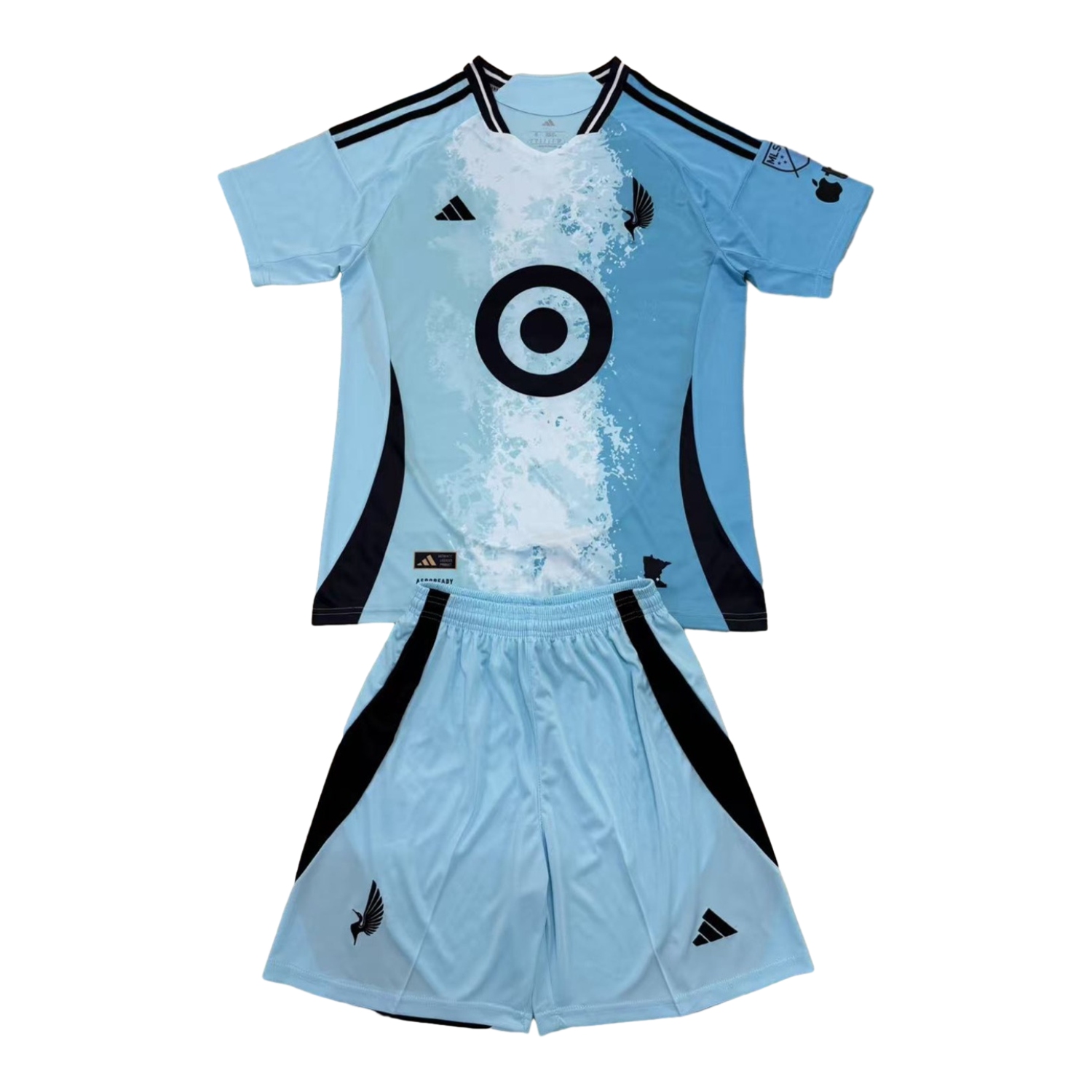 AlphaJersey-Minnesota United 2025 Away Kids Kit