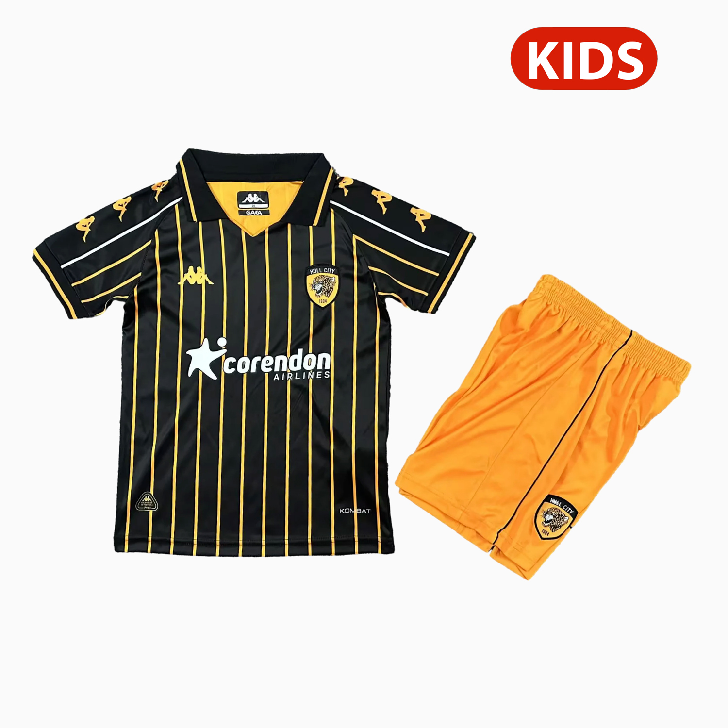 AlphaJersey-Hull City 25-26 Away Kids Kit
