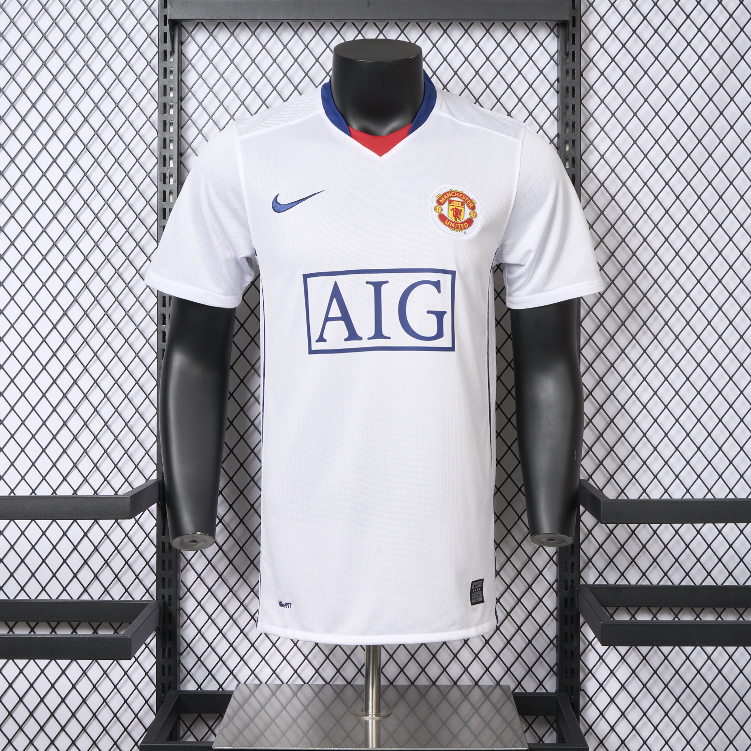 AlphaJersey-Retro Manchester United 2008-09 Away Jersey - Player Version