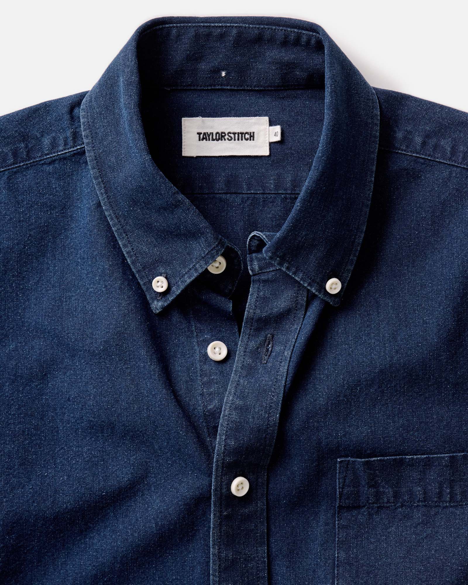 The Jack in Rinsed Indigo Oxford | Modern Menswear by yycbvcnbmmnbm