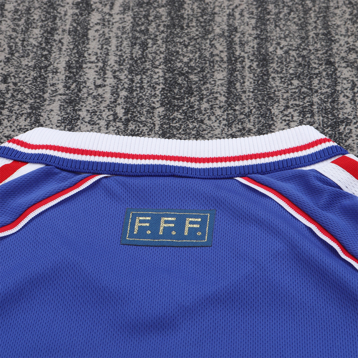 AlphaJersey-Retro France 1998 Home Long Sleeves Kids Kit