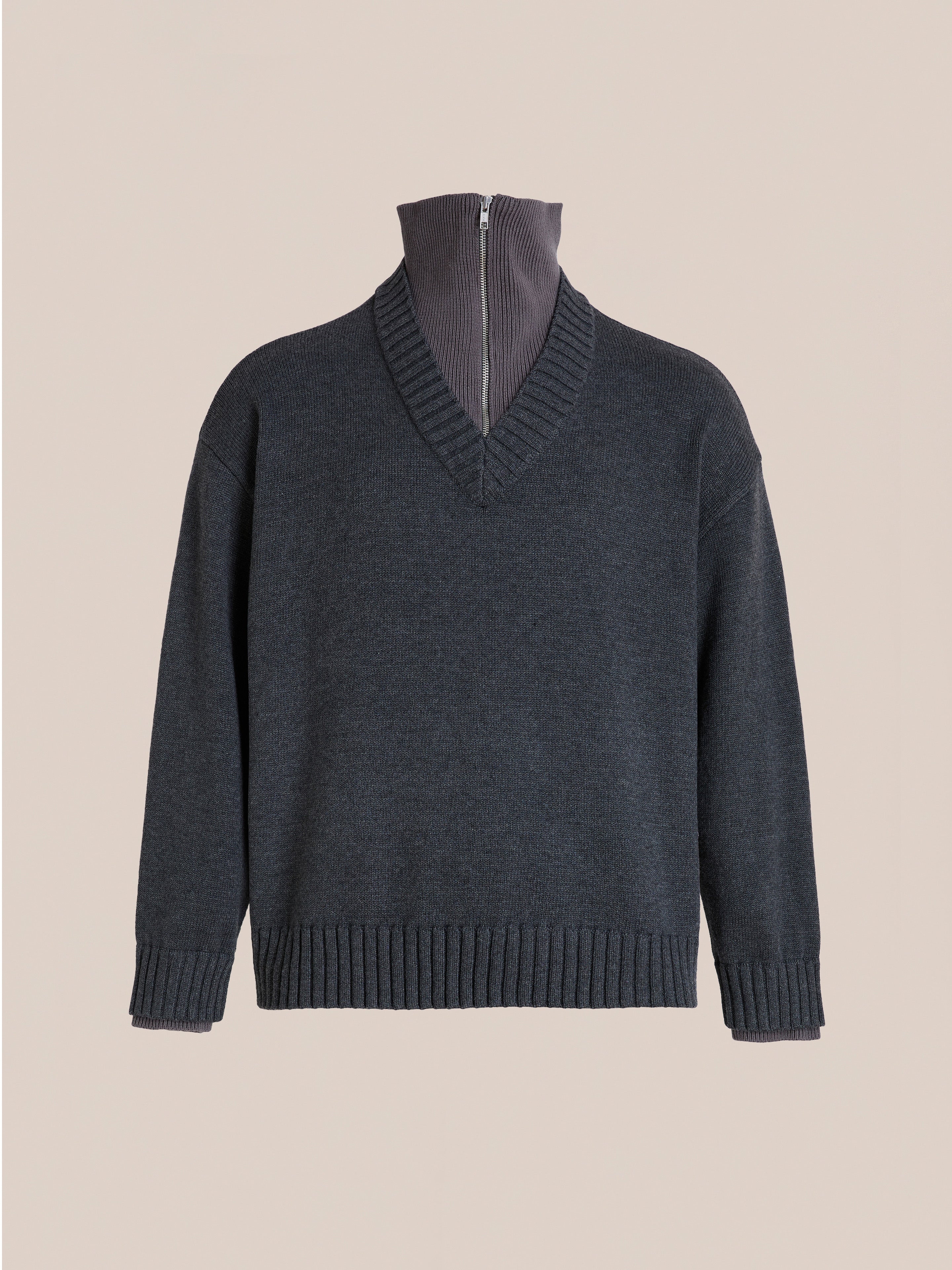 Double Layer Sweater | Modern Menswear by yycbvcnbmmnbm