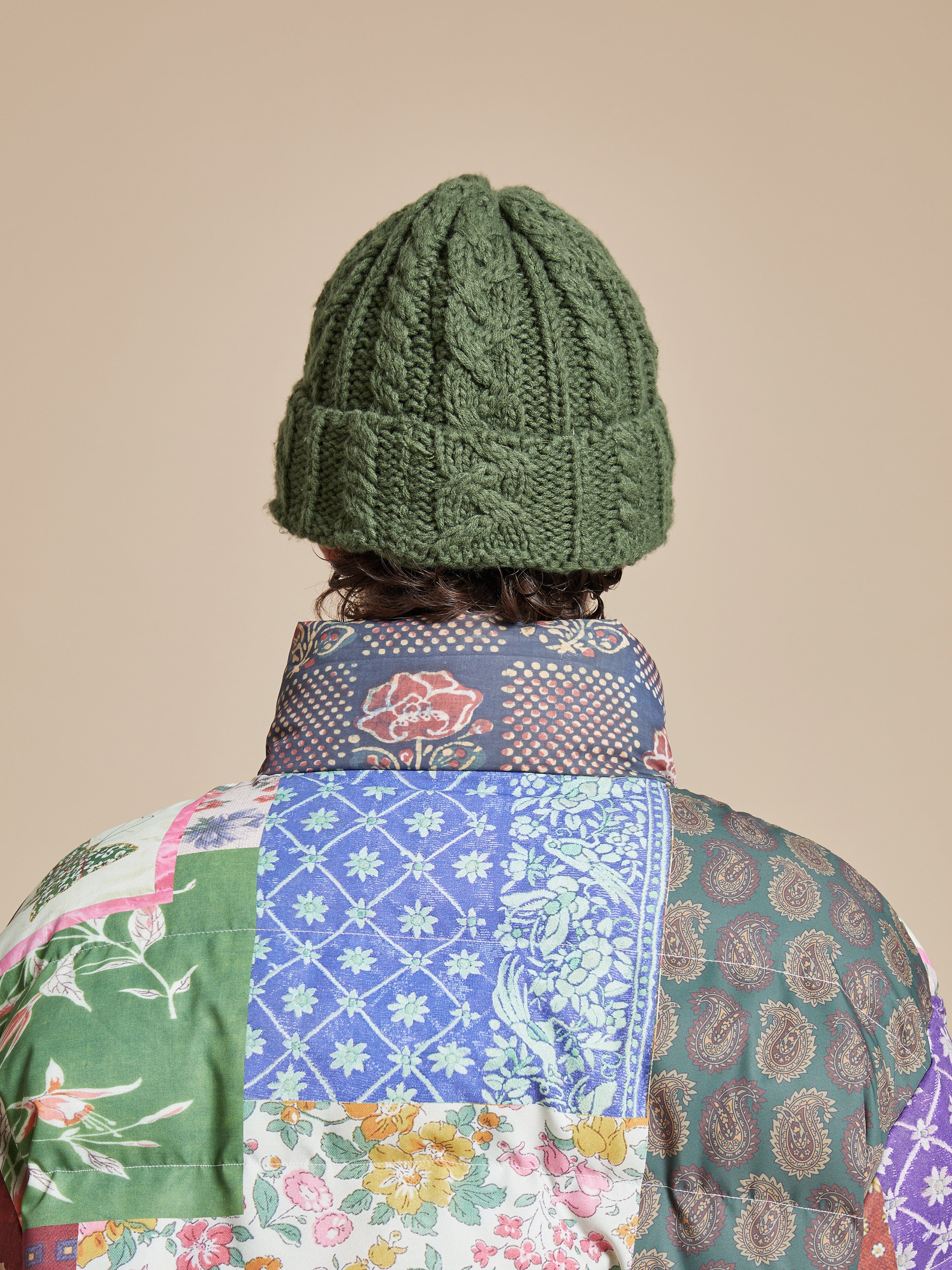 Forest Cable Knit Beanie | Modern Menswear by yycbvcnbmmnbm
