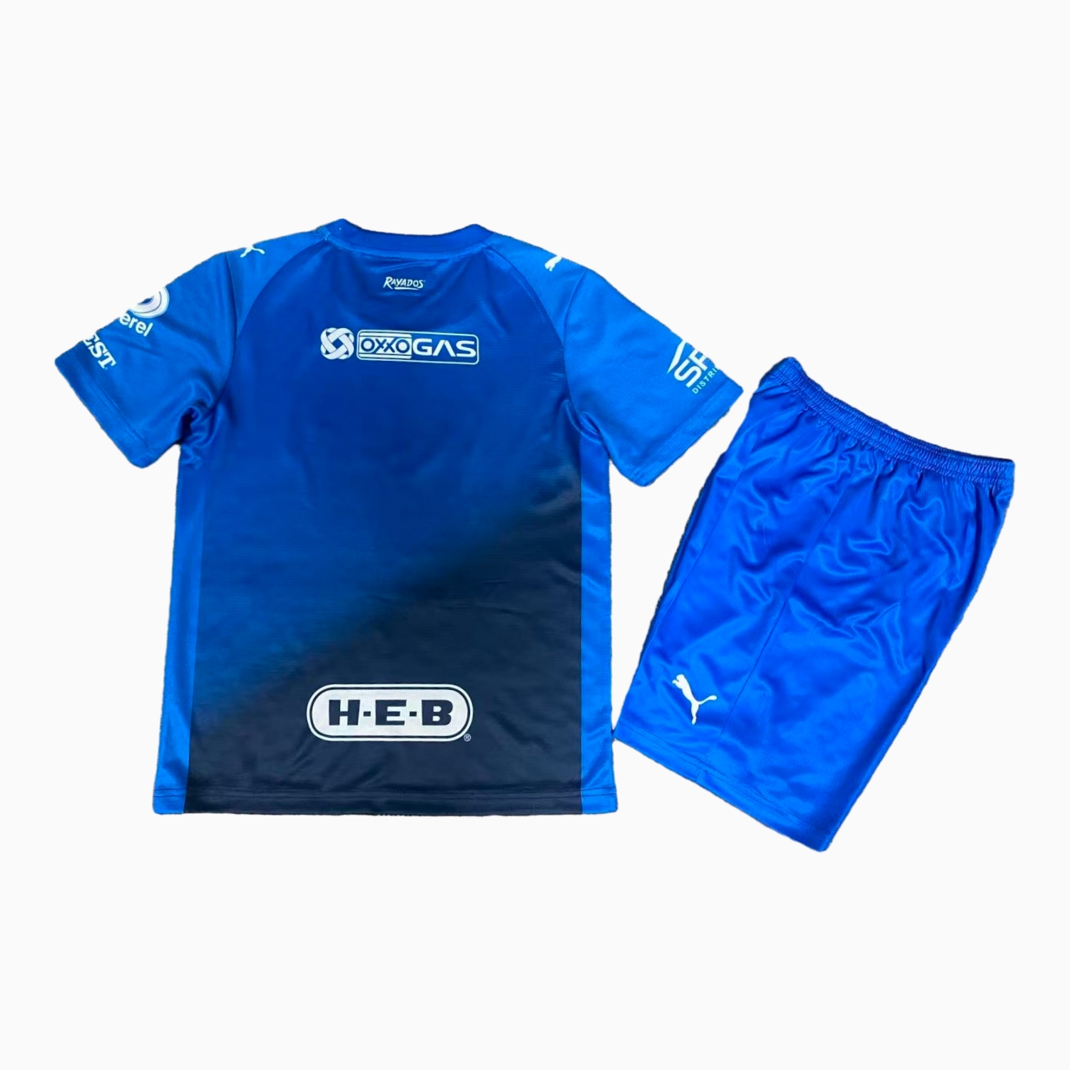 AlphaJersey-Rayados Monterrey 25-26 Third Blue Kids Kit