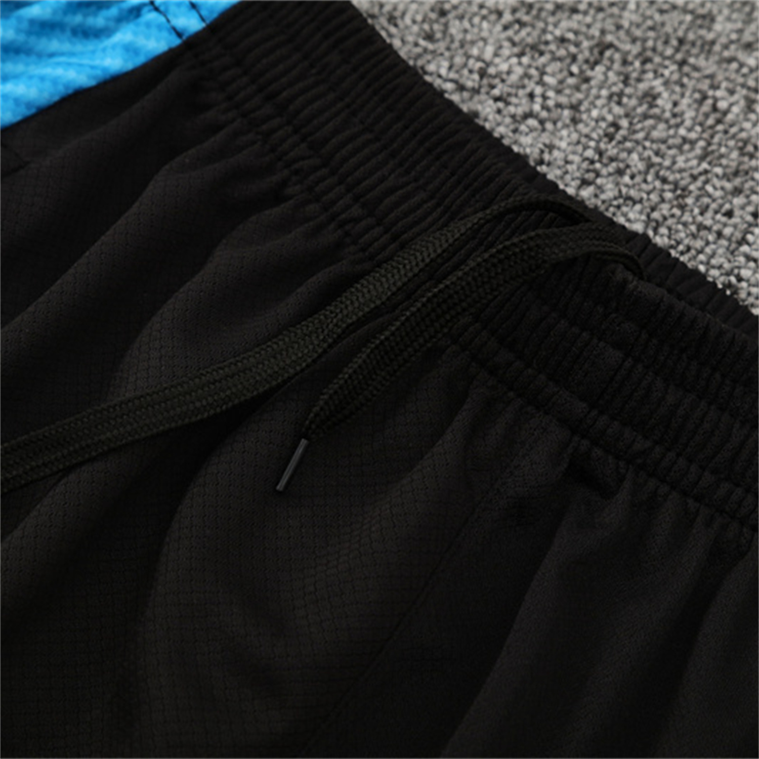 AlphaJersey-Napoli 25-26 Kids Short-Sleeve Training Set - Gray Mecha Top & Black Shorts