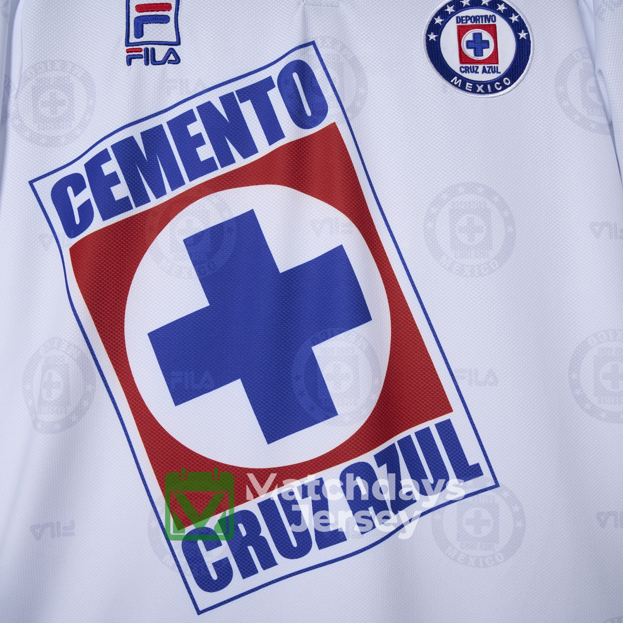 AlphaJersey-Retro Cruz Azul 1998-99 Away Jersey - Fans Version